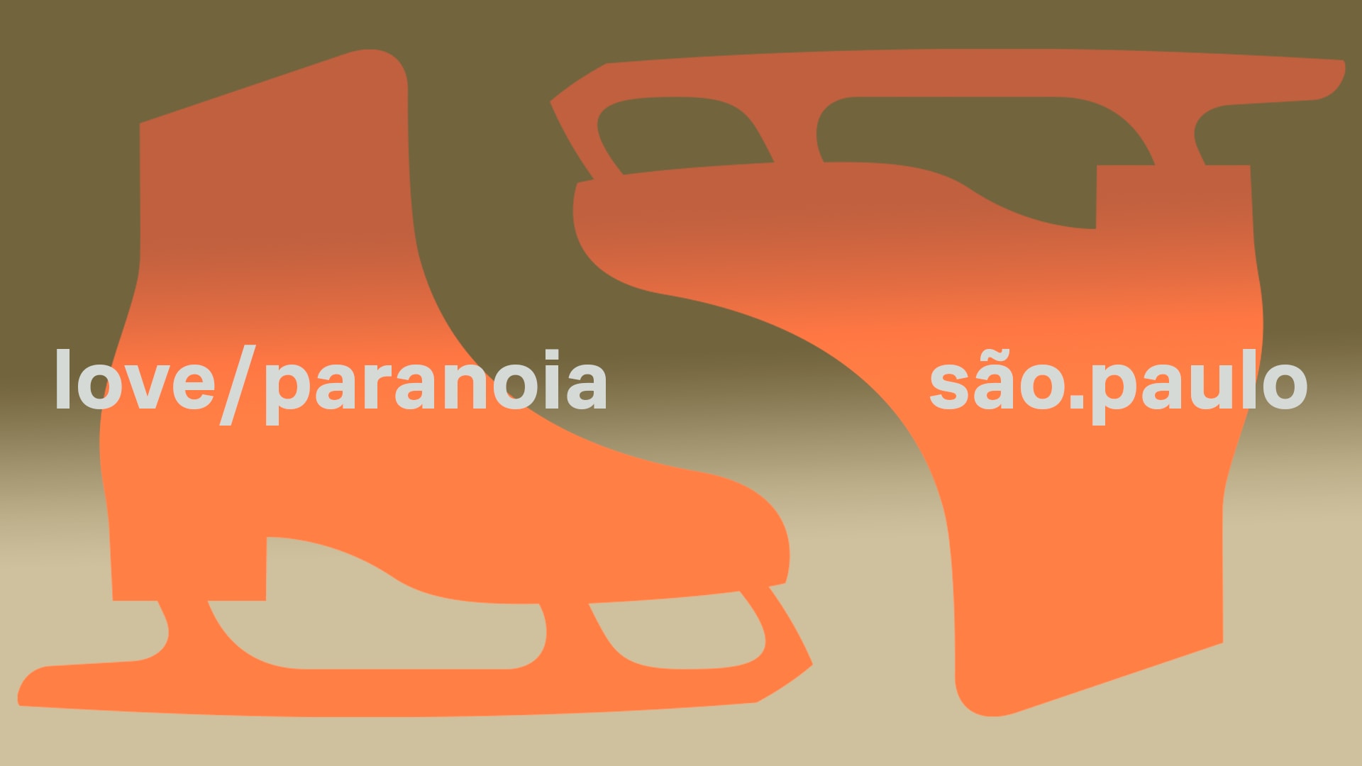 Love/Paranoia São Paulo Cover