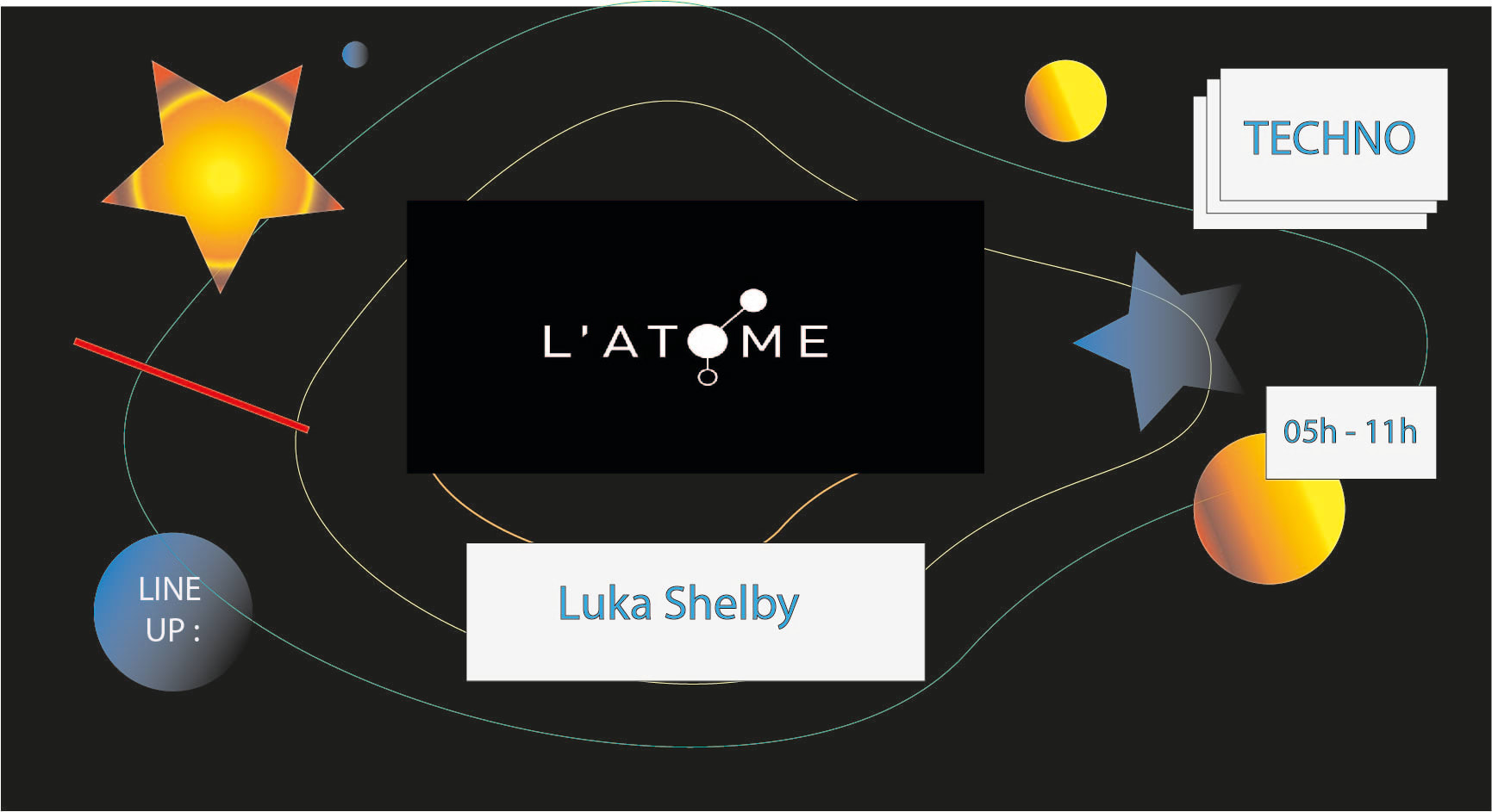After Techno L'atome #289 W/ Luka Shelby Cover