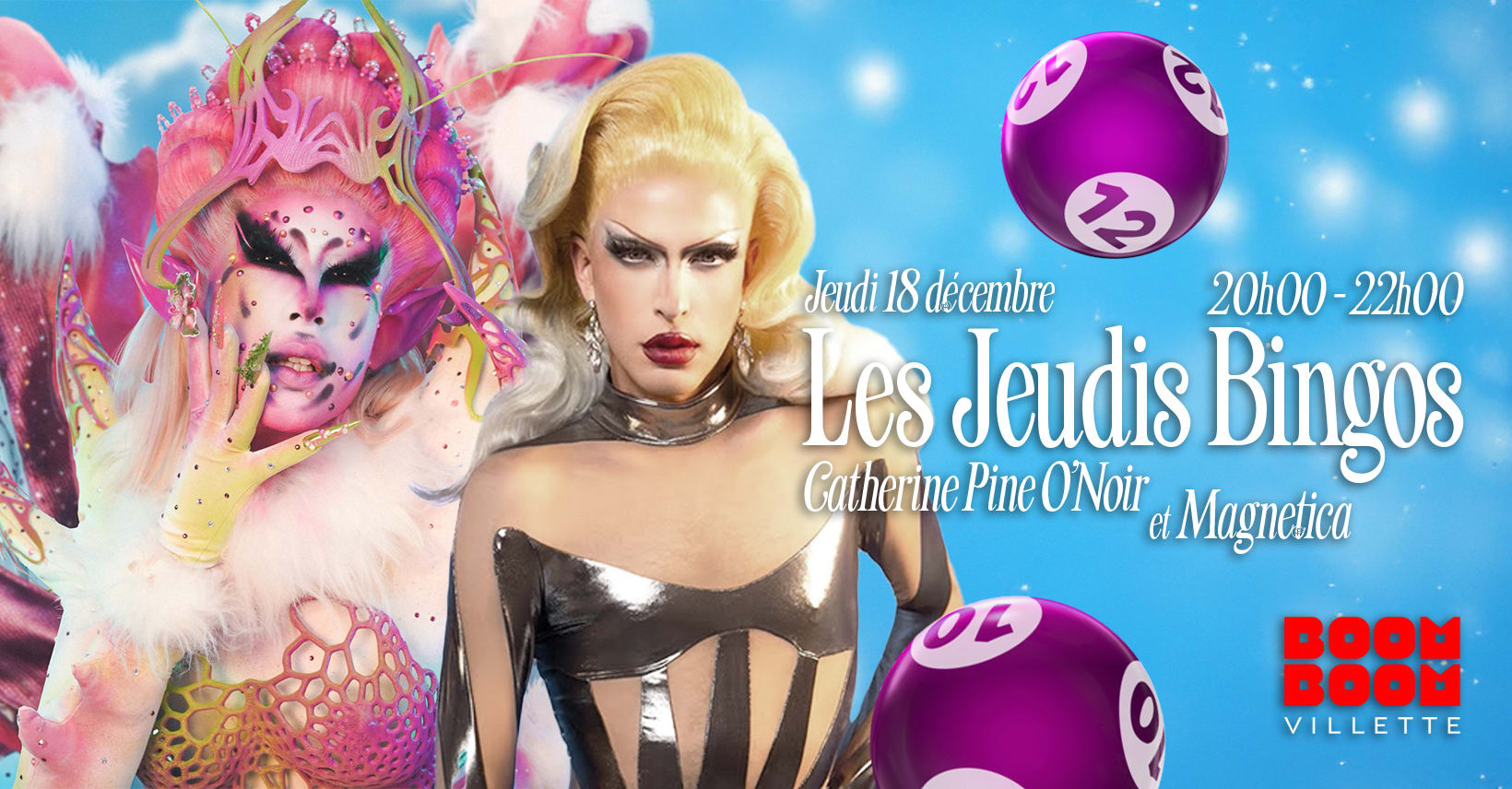 Bingo Drag : Magnetica & Catherine Pine O'noir Cover