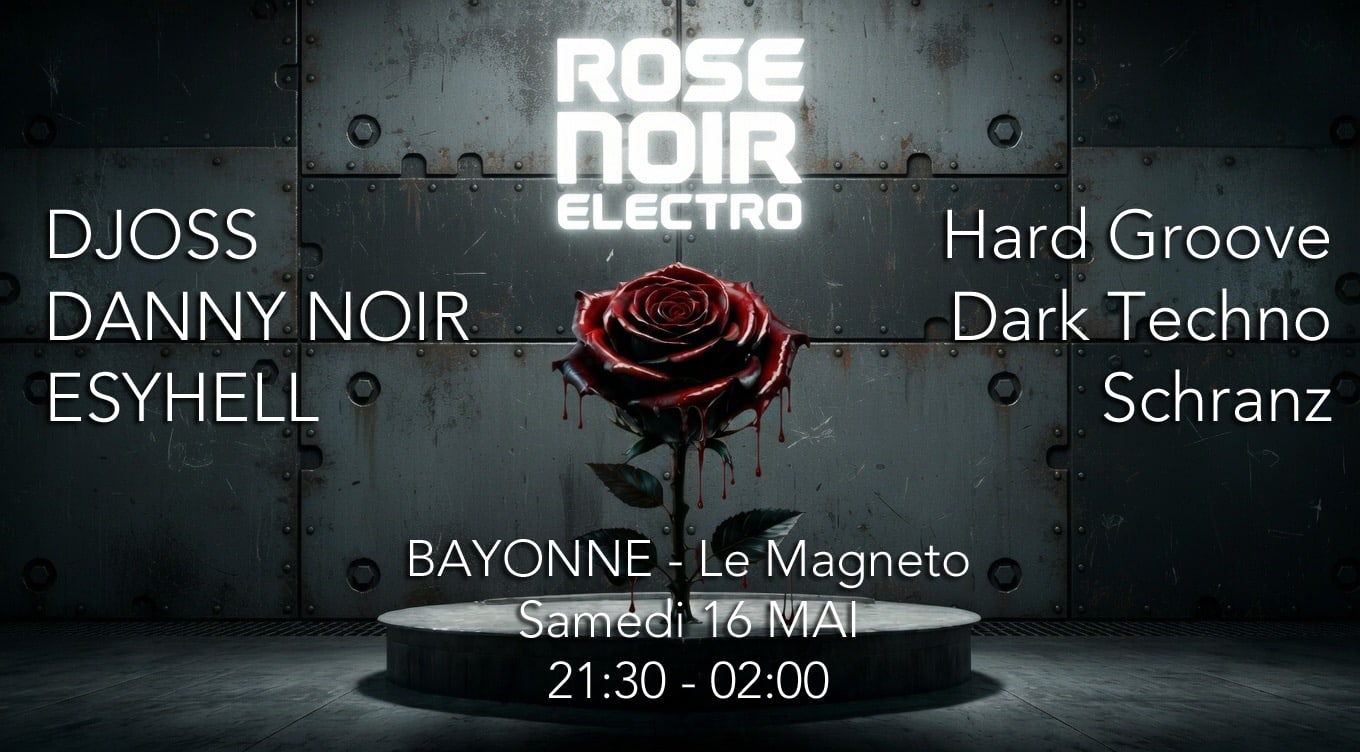 Rose Noir Electro / Dark Techno Cover