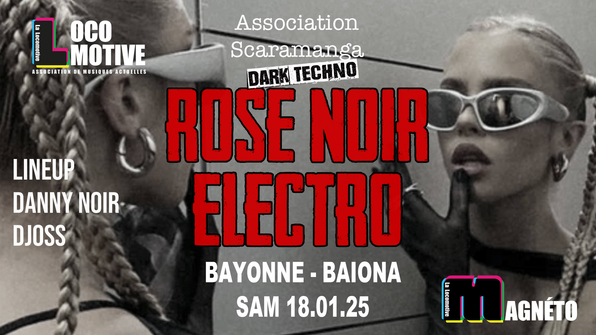 Rose Noir Electro Bayonne Cover