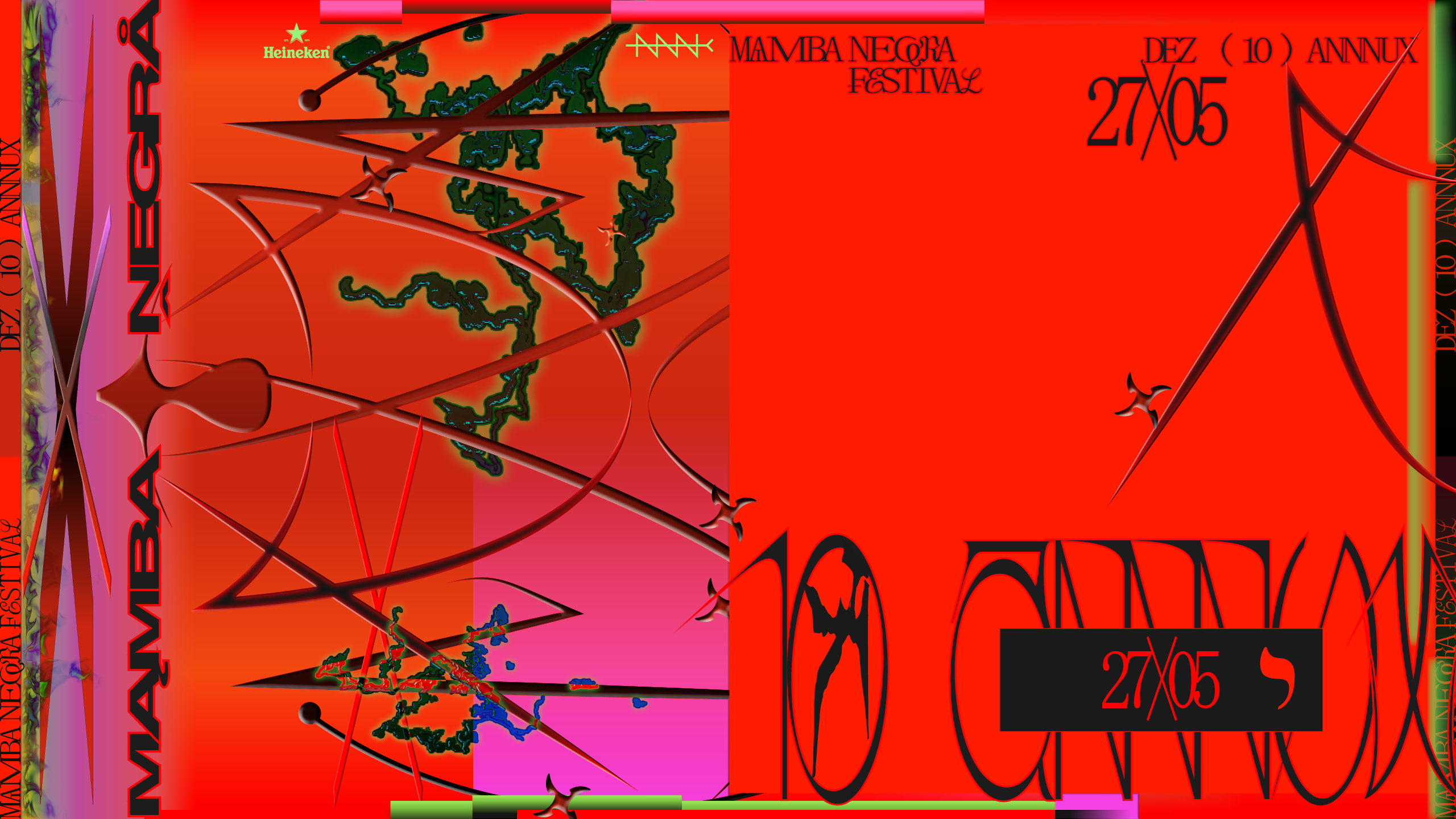 Mamba Negra Festival || 10 Annnux |||||||| Cover