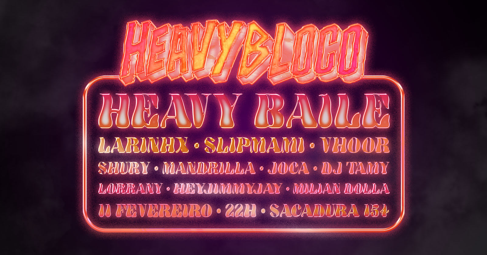 Heavy Bloco Cover