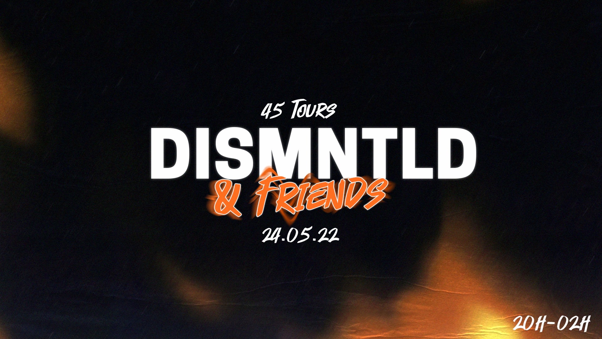 Dismntld & Friends @ 45 Tours Cover