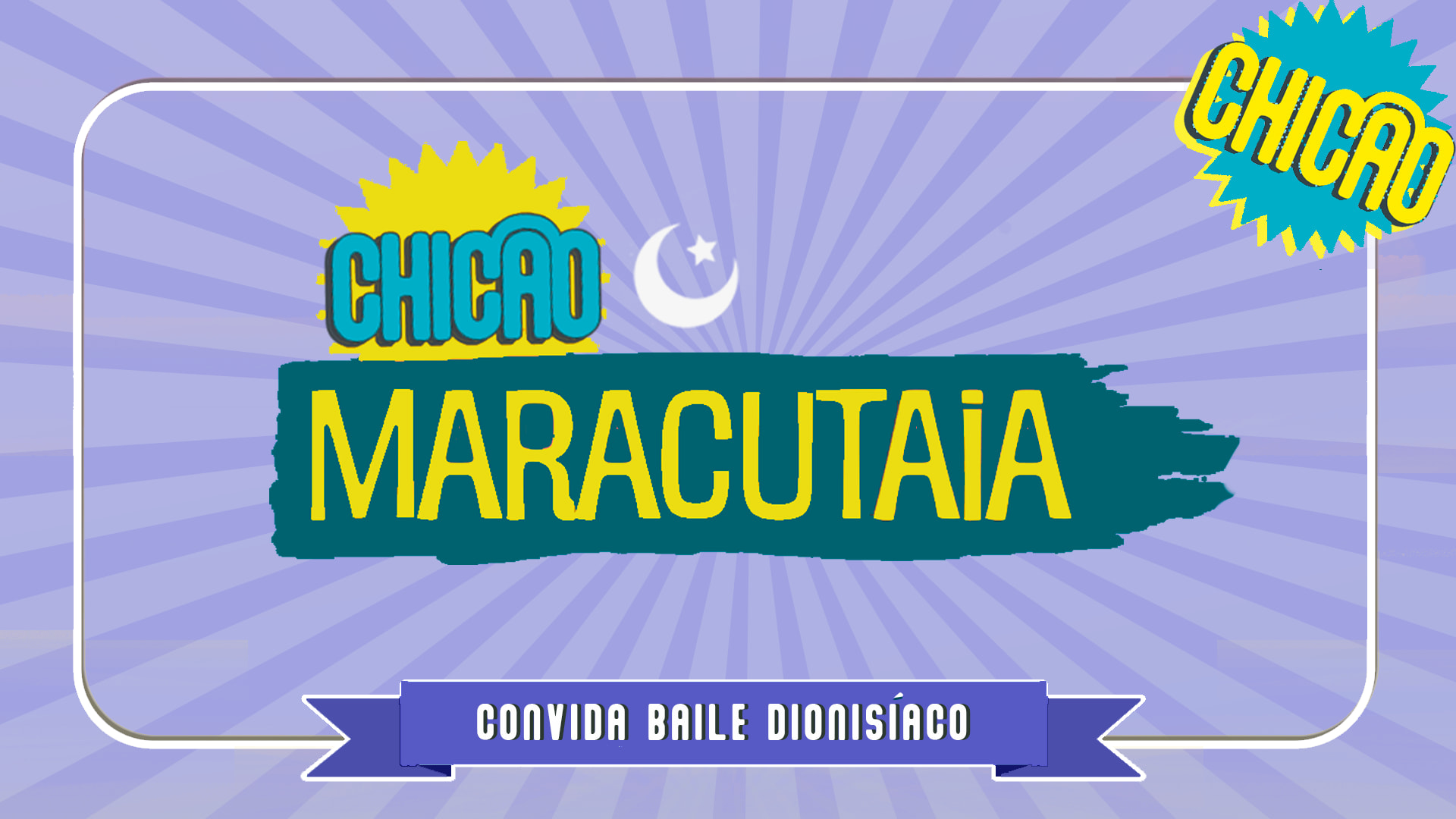 27/05: Maracutaia Convida Baile Dionisíaco Cover