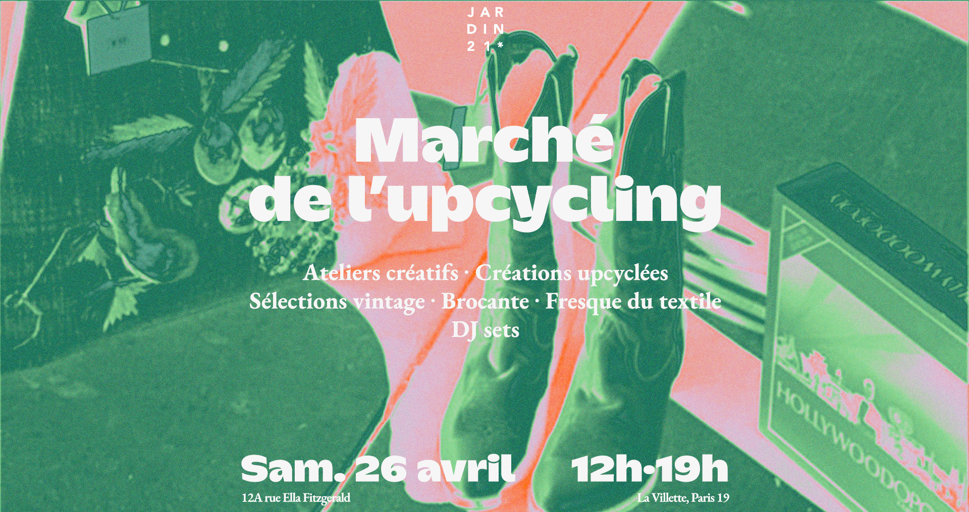 Marché De L'upcycling Au Jardin21 Cover