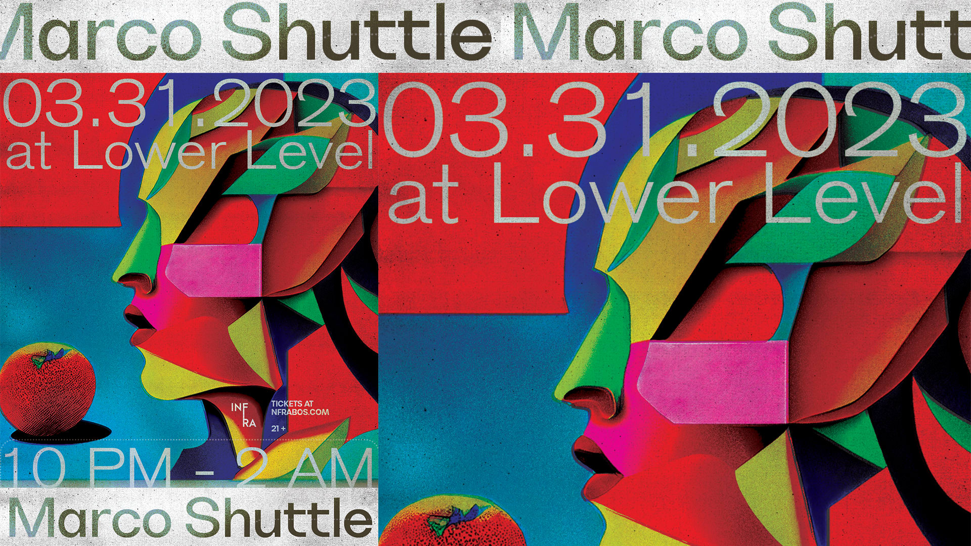 Infra Presents Marco Shuttle Cover