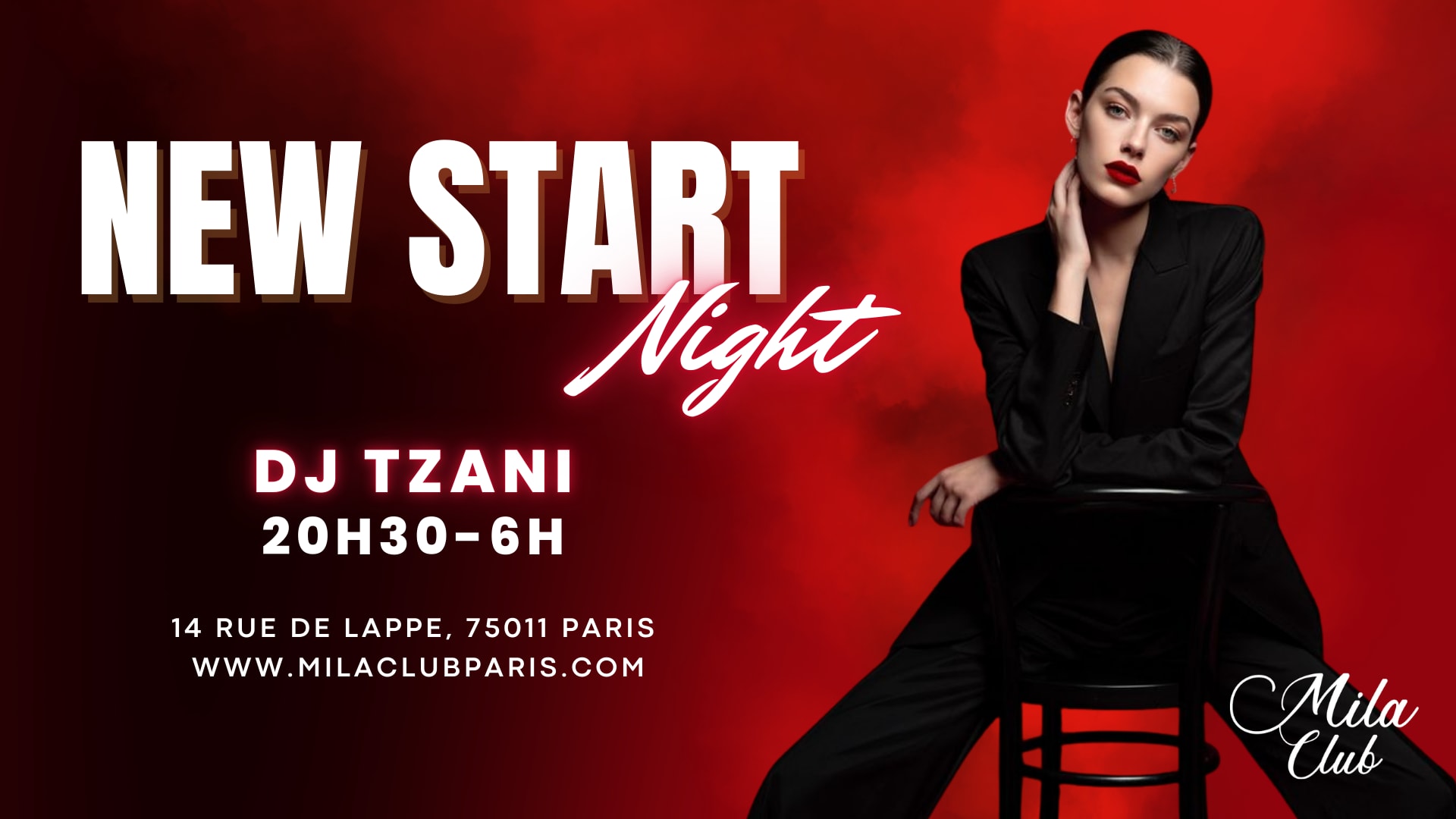 New Start - Mila Club Paris Cover