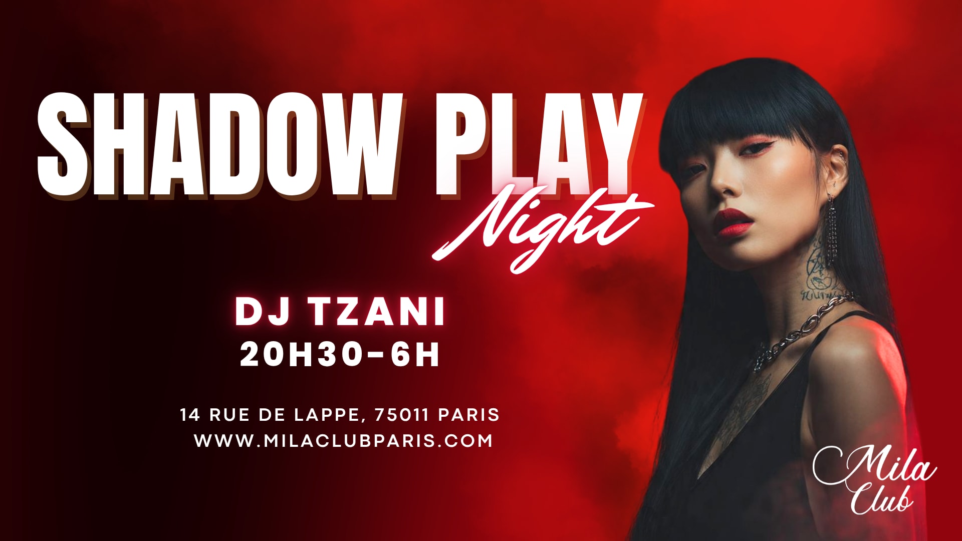 Shadow Play - Mila Club Paris Cover