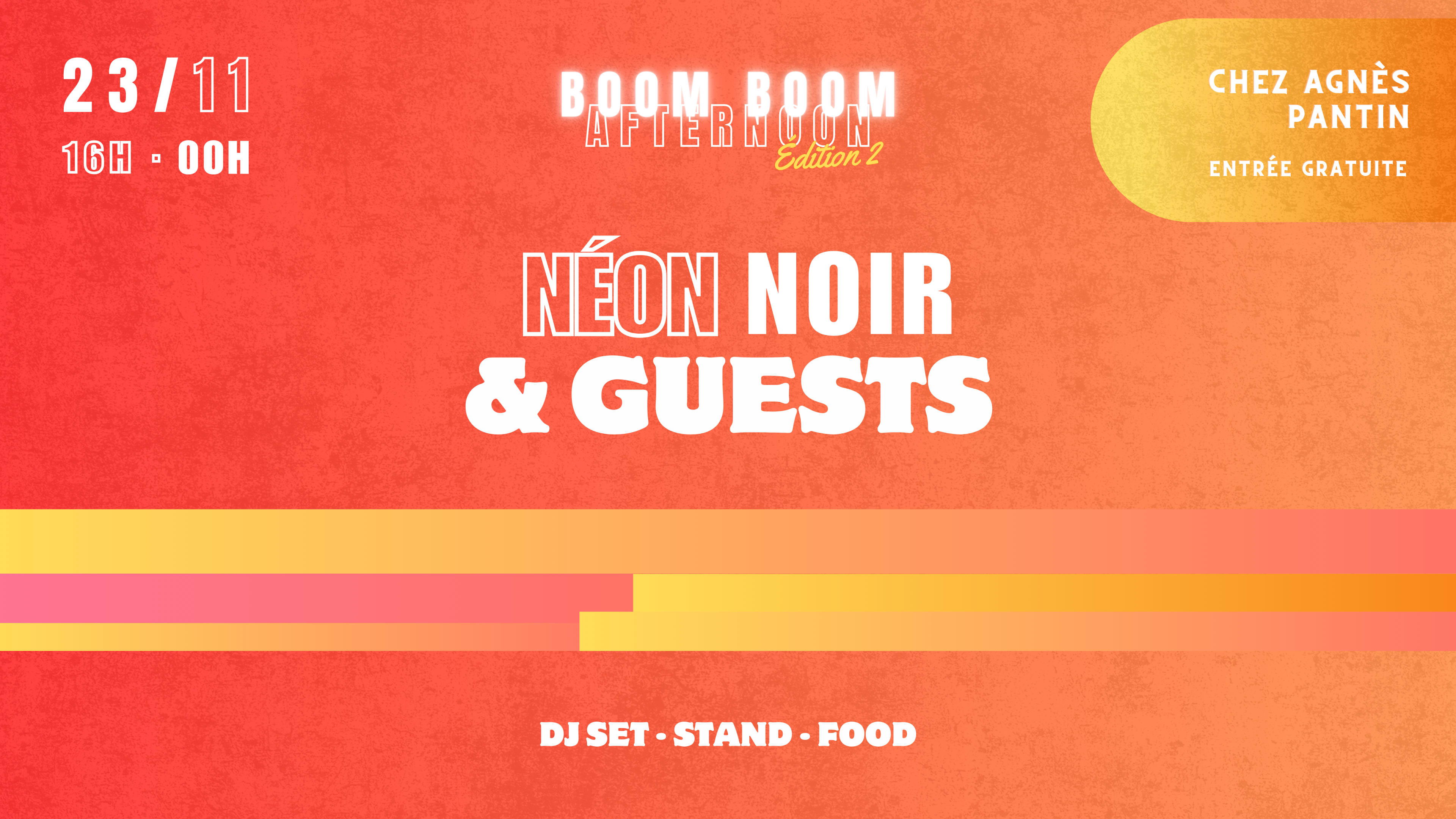 Boom Boom Afternoon - 2e Édition - Curated By Néon Noir Cover