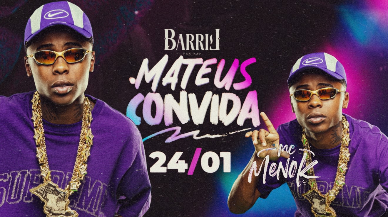 Mateus Convida (MC Meno K) Cover