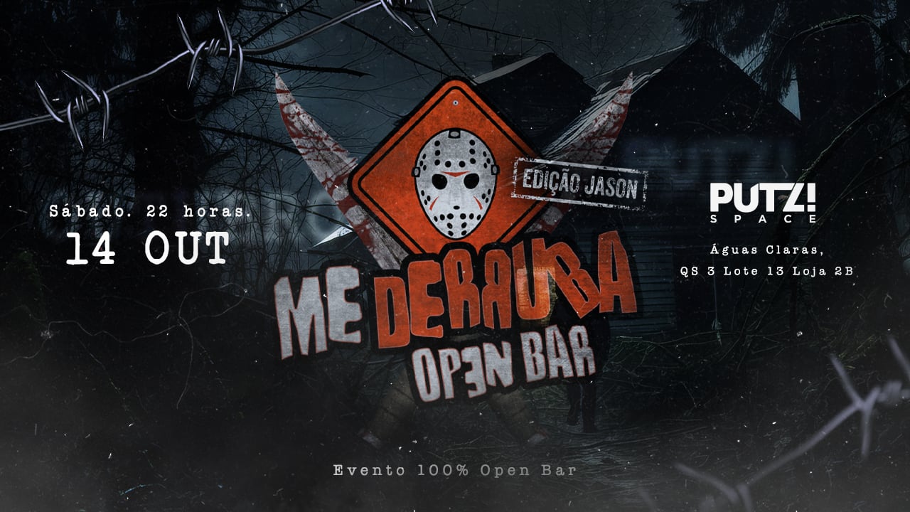 Me Derruba • Edição Jason 100% Open Bar Cover