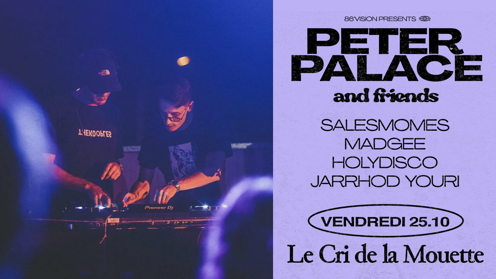 Peter Palace & Friends : Salesmomes, Madgee, Youri & Guests Cover