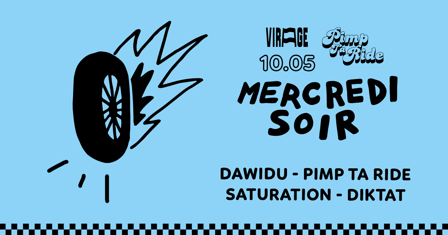 Mercredi Soir X Pimp Ta Ride : Dawidu, Saturation, Diktat Cover