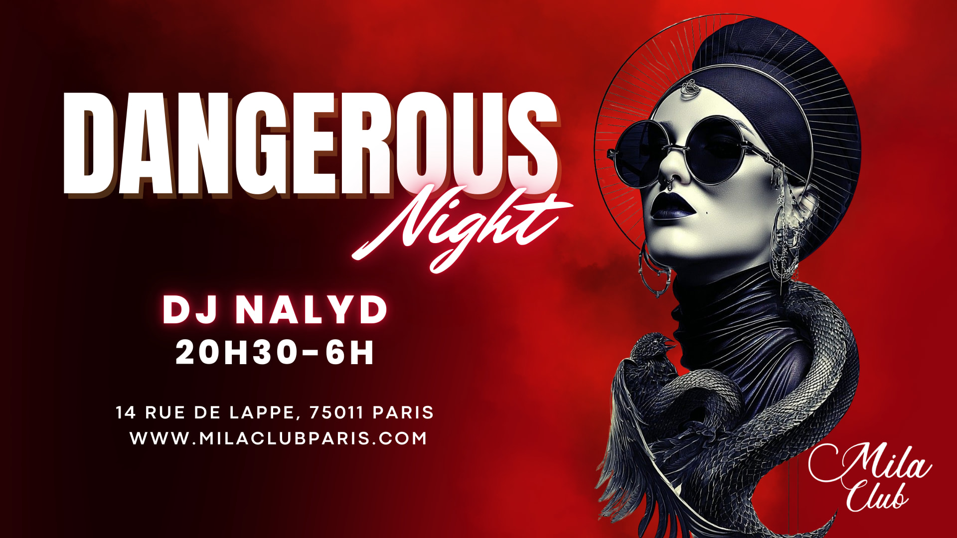 Dangerous - Mila Club Paris Cover