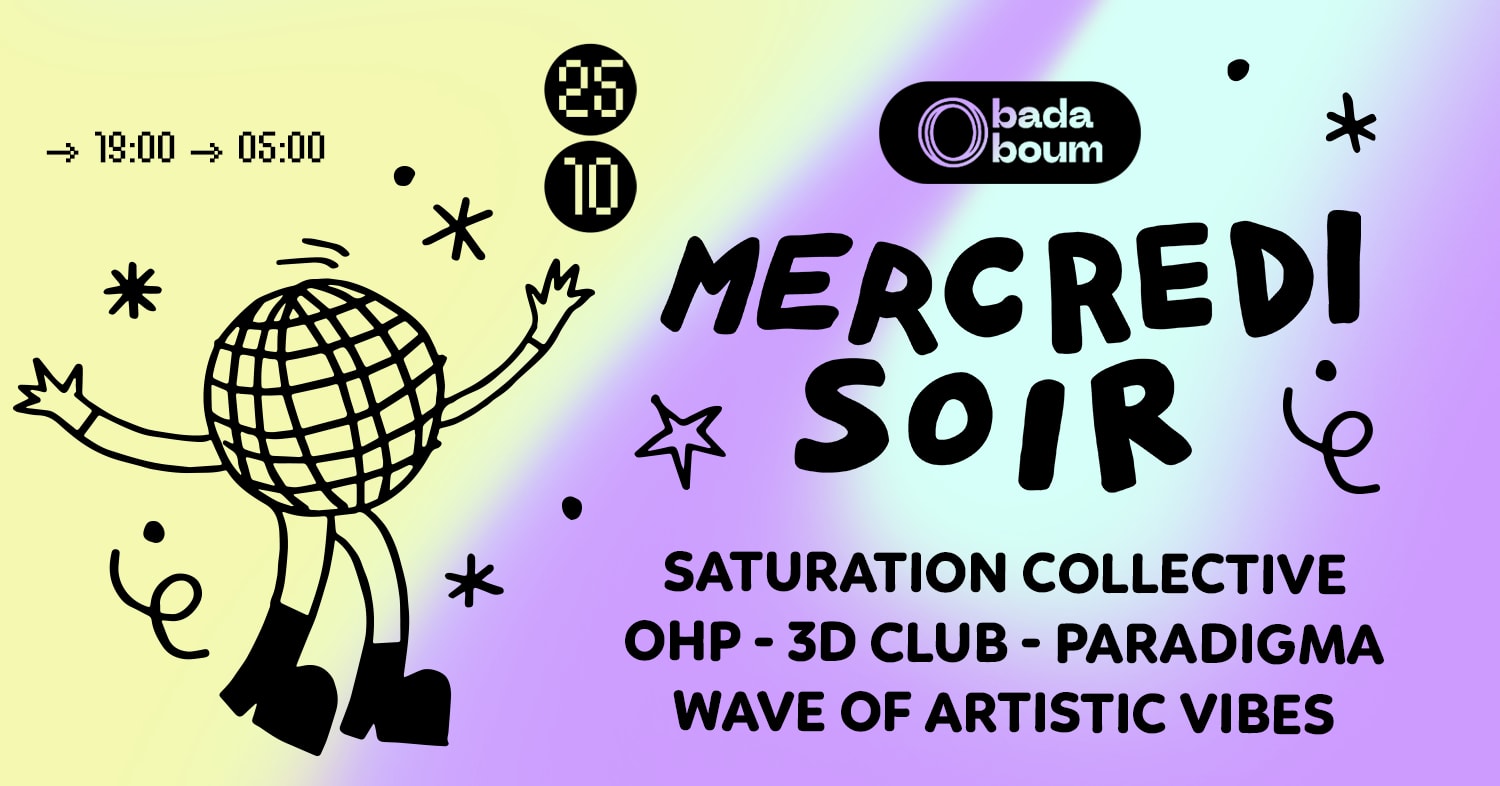 Mercredi Soir : Saturation Collective, Open Herbe Production Cover