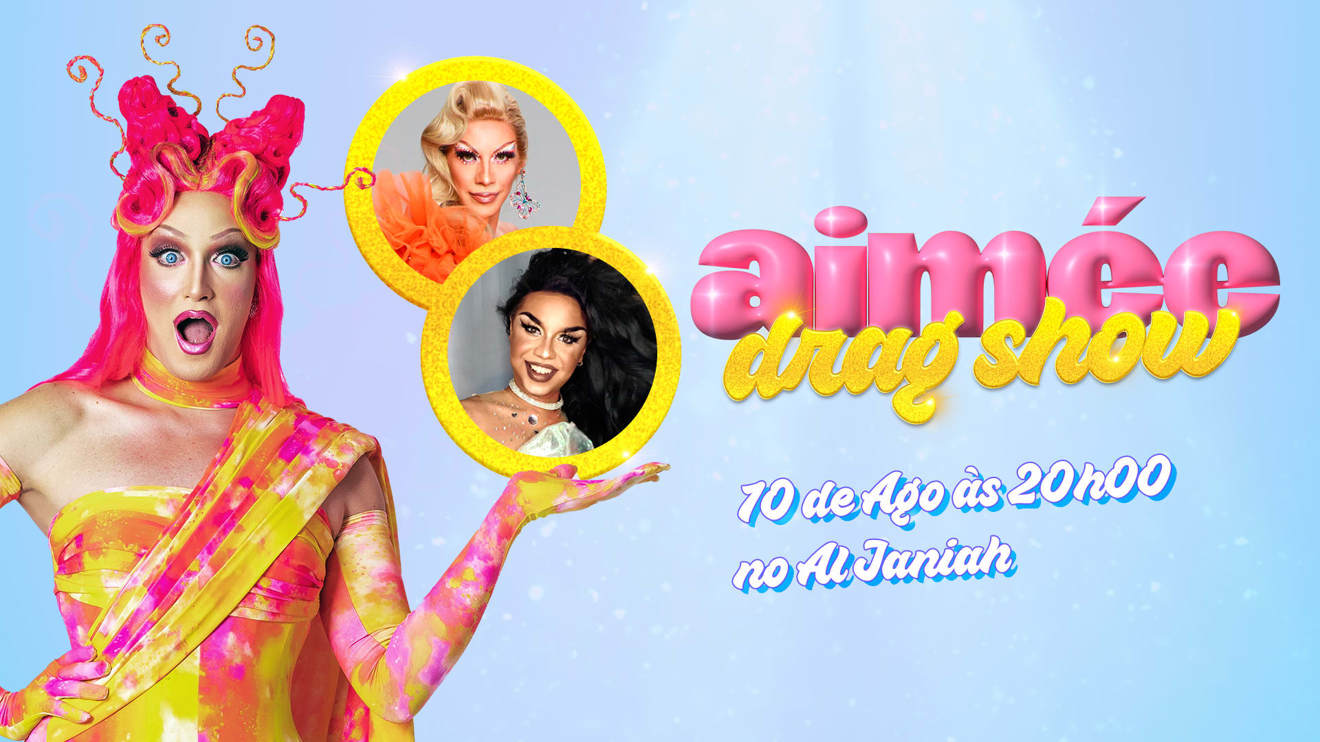 Aimée Drag Show Com Desirée Beck E Mary Jane Beck Cover