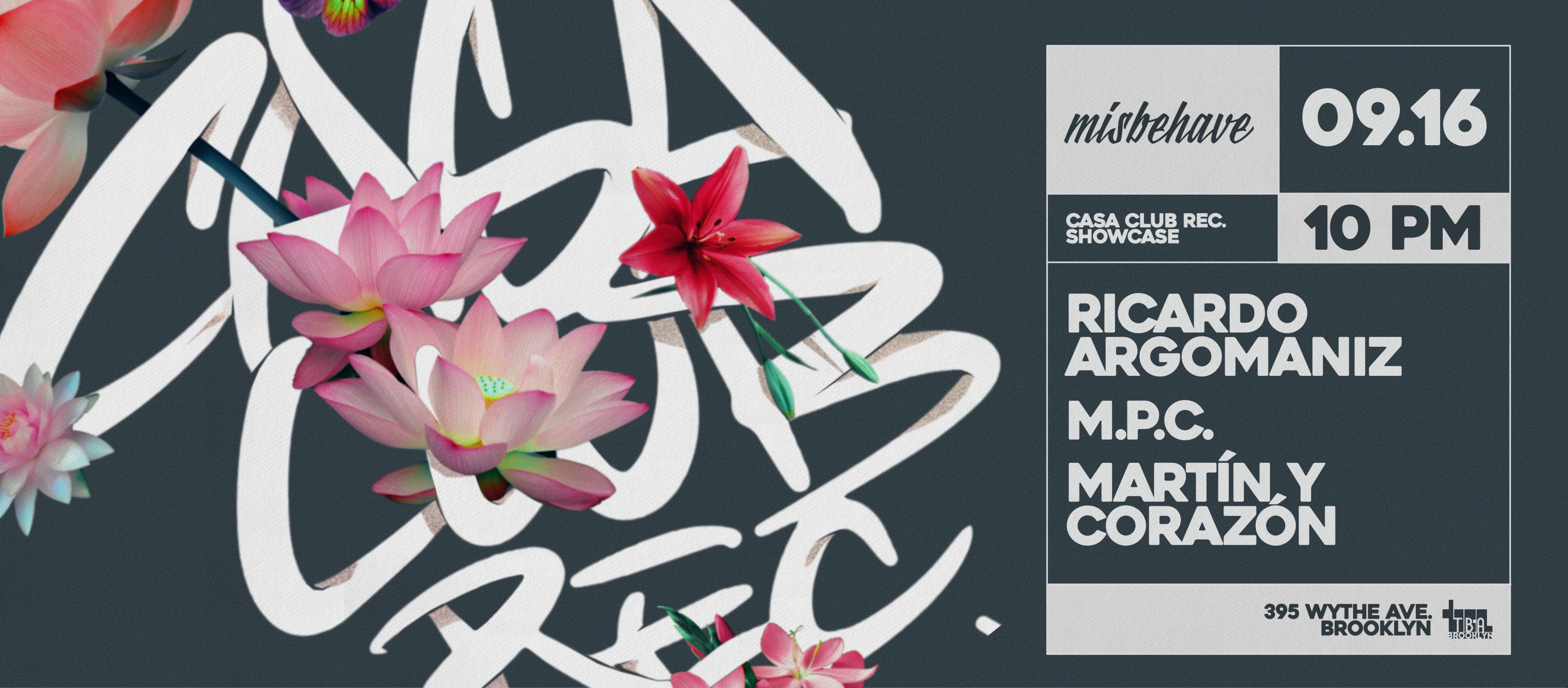 Misbehave: Ricardo Argomaniz Cover