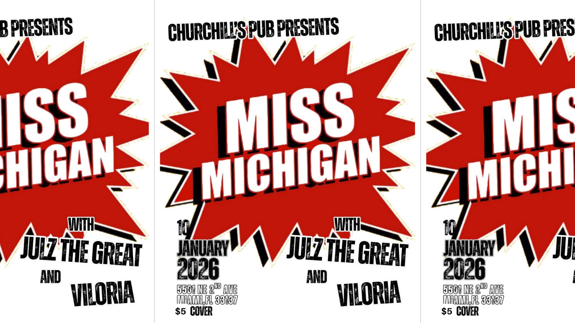 Miss Michigan, Julz The Great, + Valoria Cover