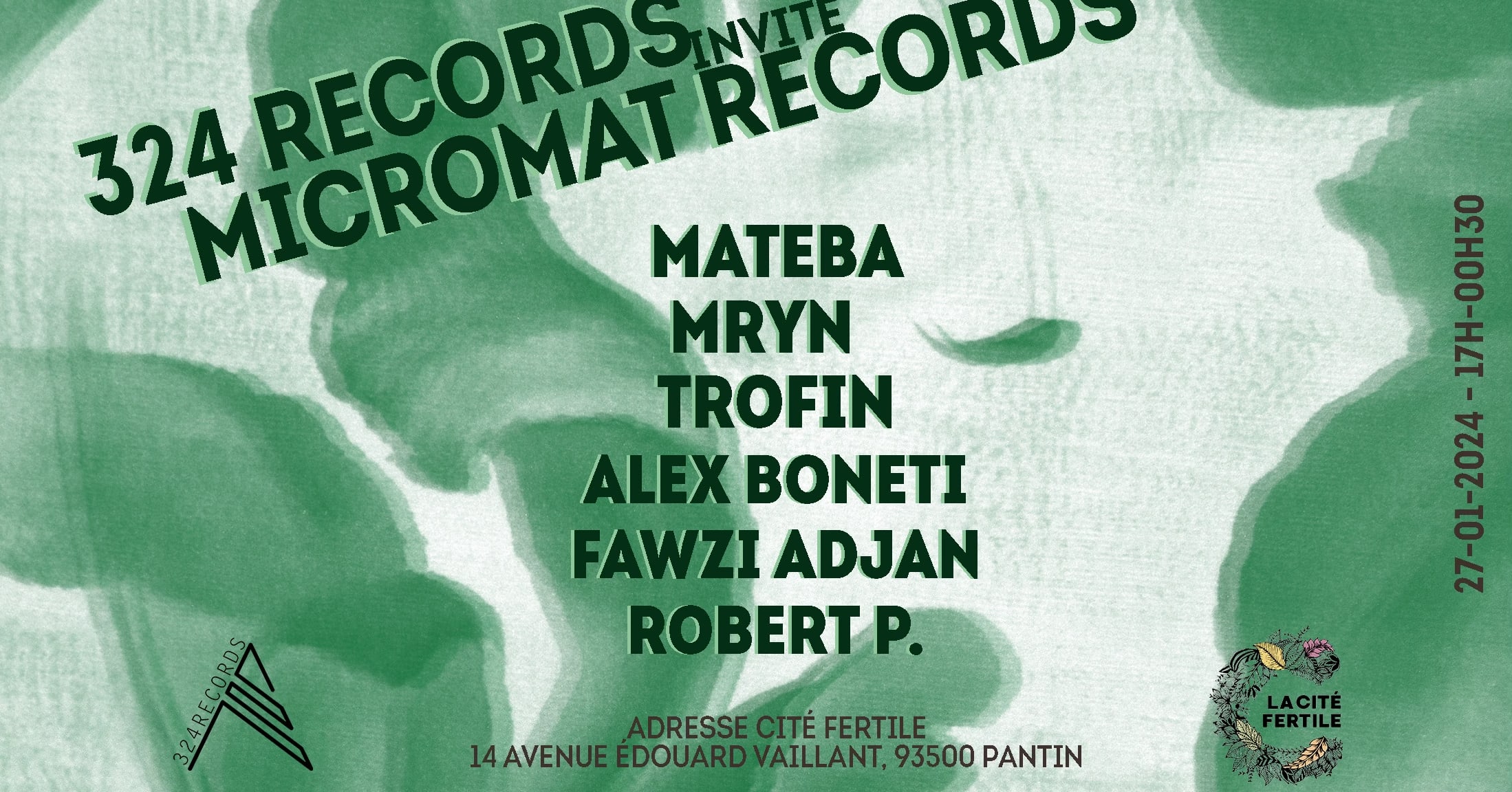 324 Records Invite Micromat Cover