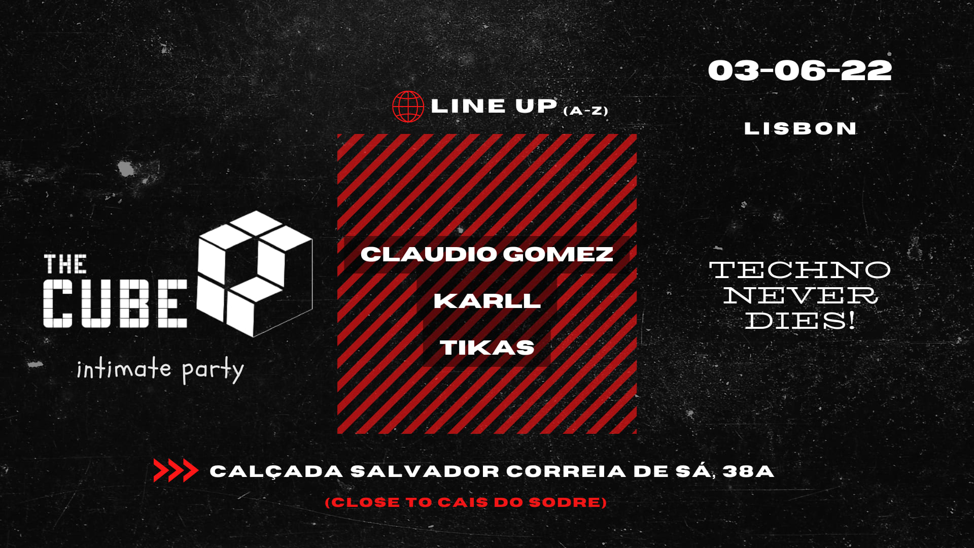 The Cube #8 - Techno Party Cover