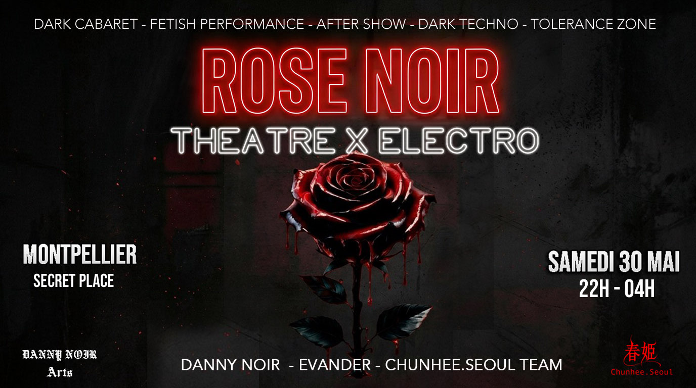 Rose Noir - Théâtre X Electro / Montpellier Cover