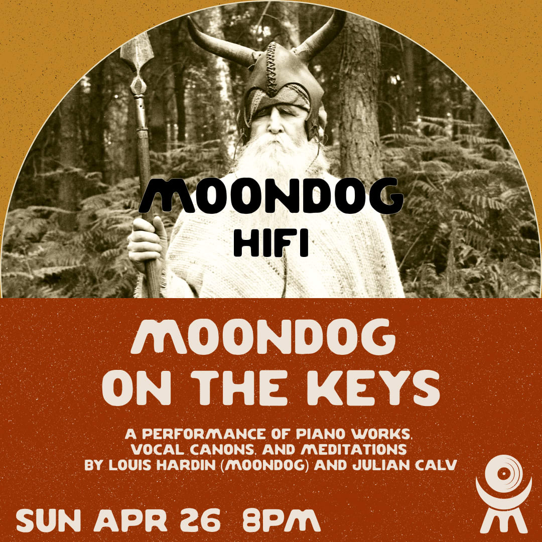 Moondog On The Keys Cover