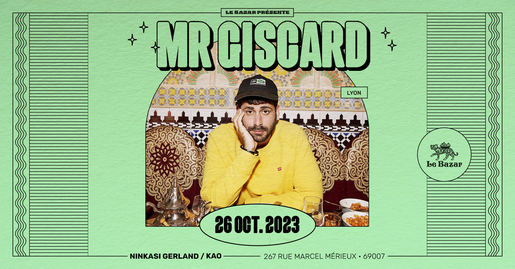 Mr Giscard - Lyon Cover