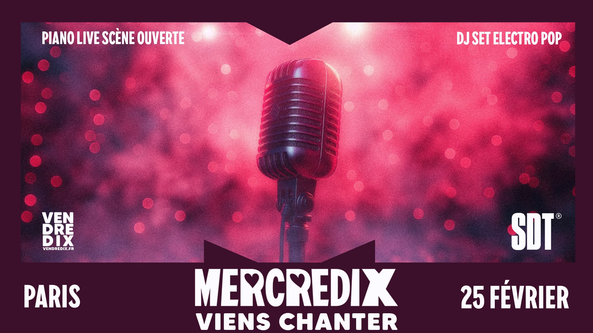 Mercredix Viens Chanter | 25 Fev Cover