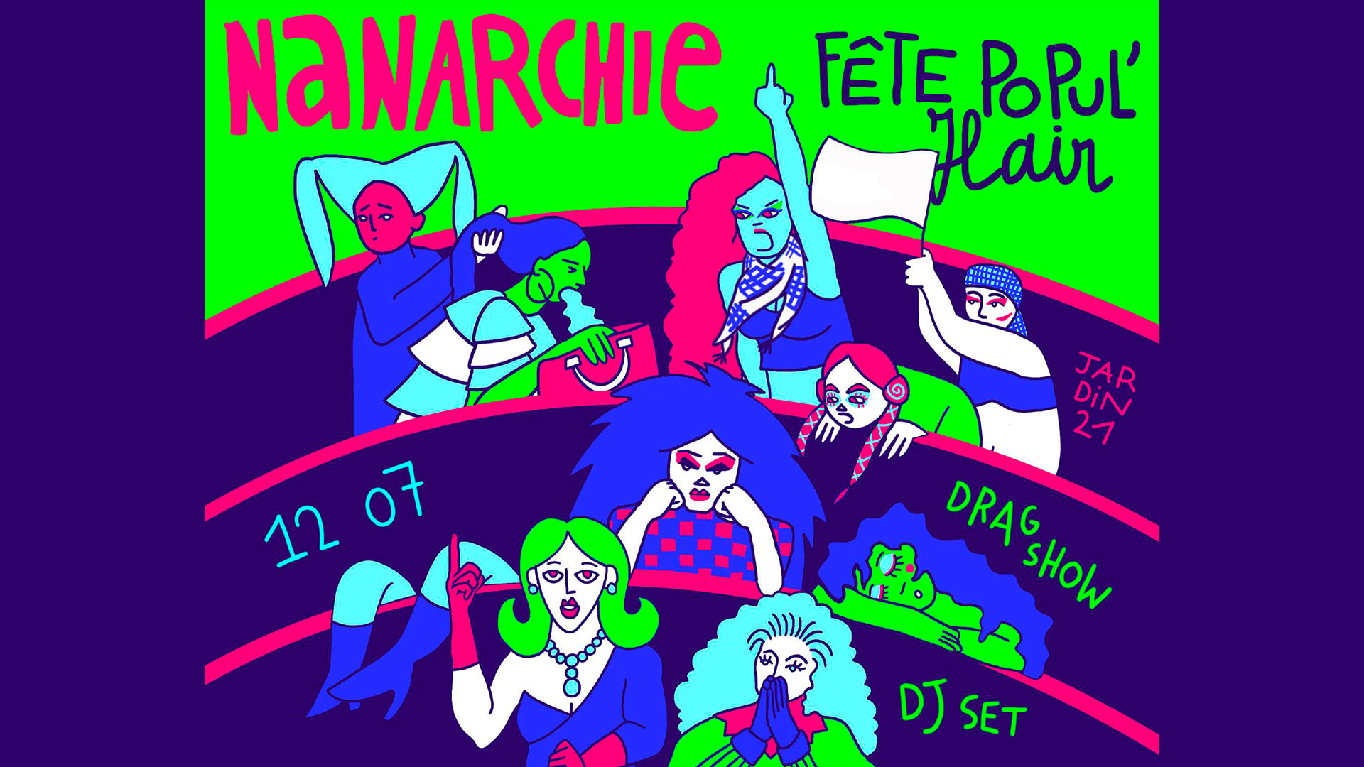 Fête Popul'hair Avec Nanarchie Cover