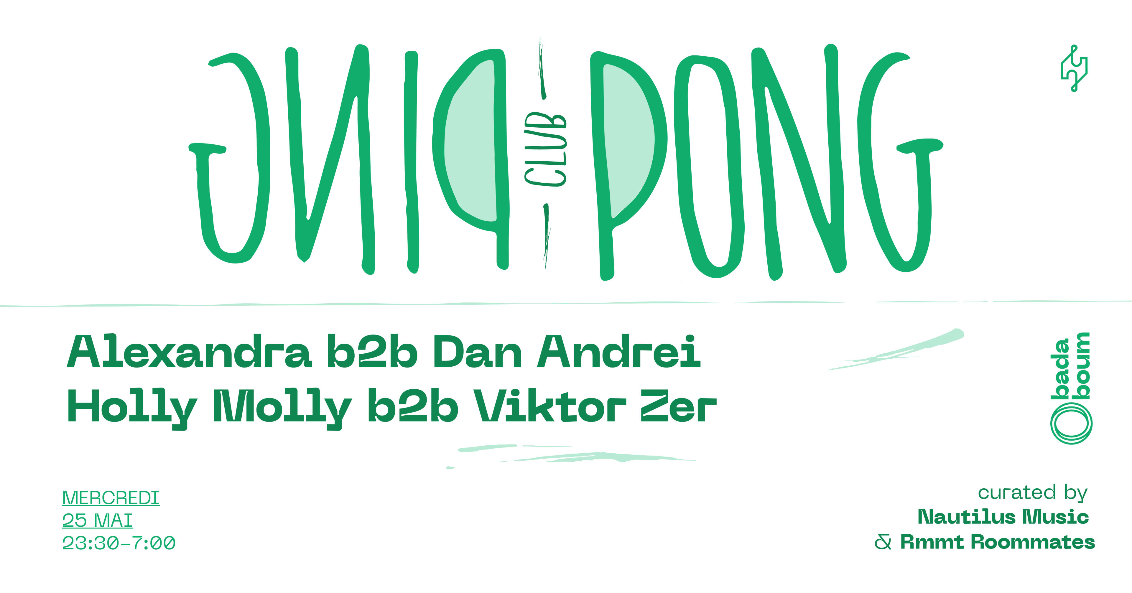 Ping Pong — Alexandra B2b Dan Andreï (+) Holly Molly B2b Viktor Zer Cover