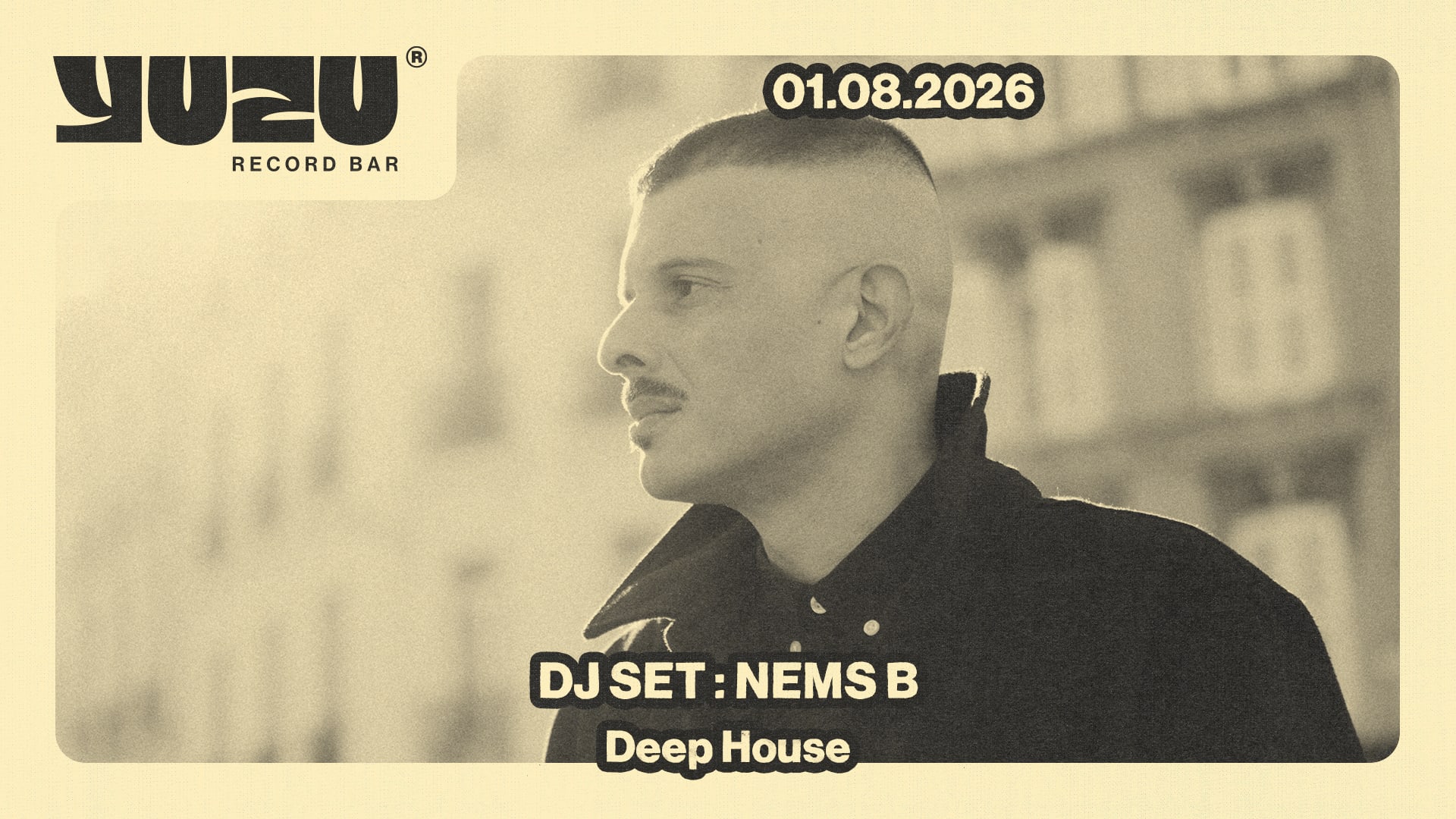 Dj Set : Nems B @Yuzu Record Bar Cover