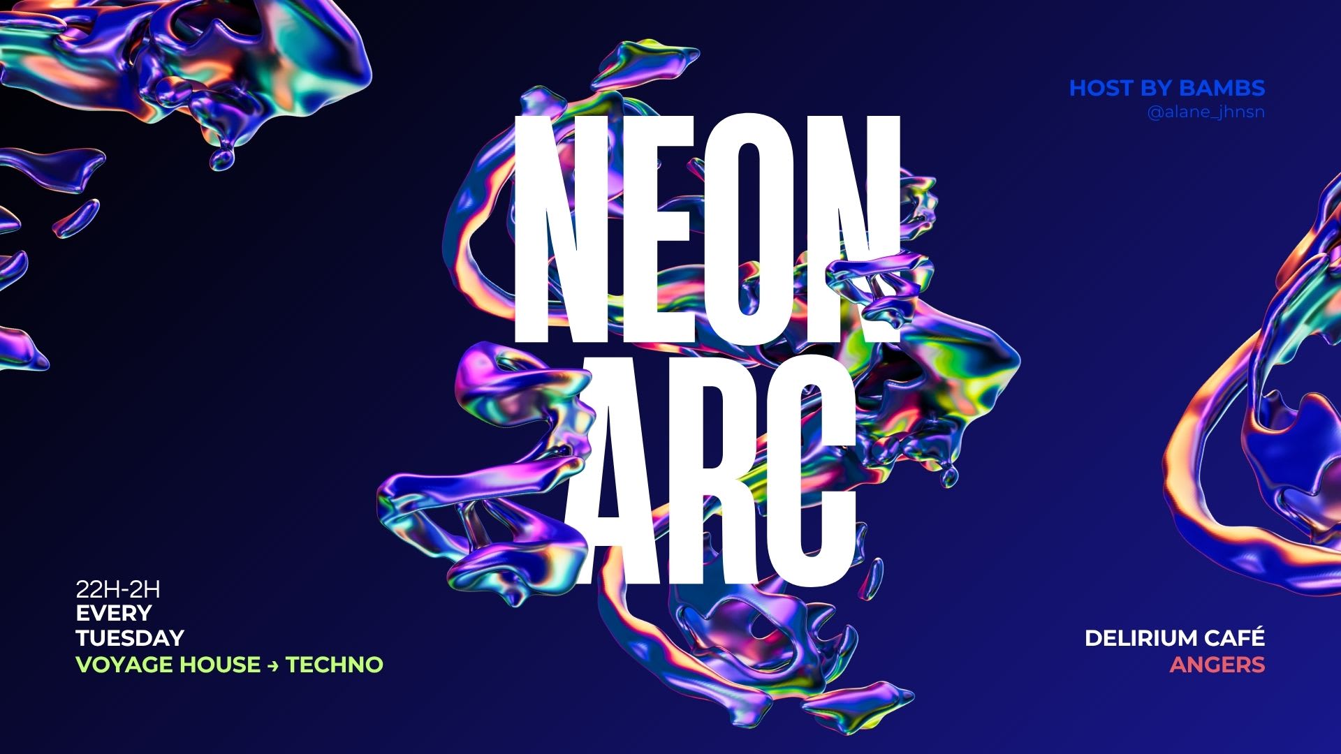 Neon Arc 4 Bouncy Cover