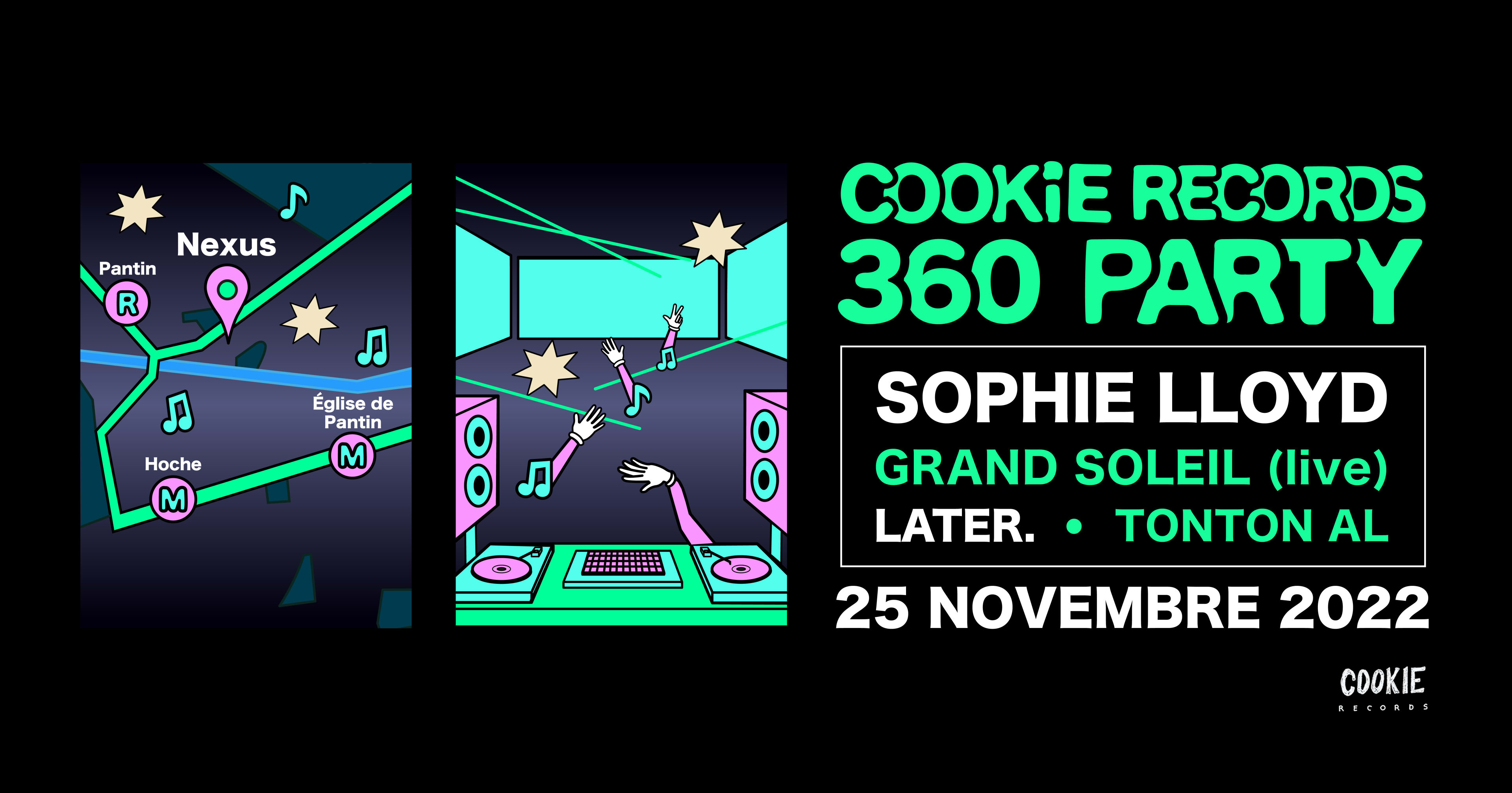 Cookie Records 360 Party Cover