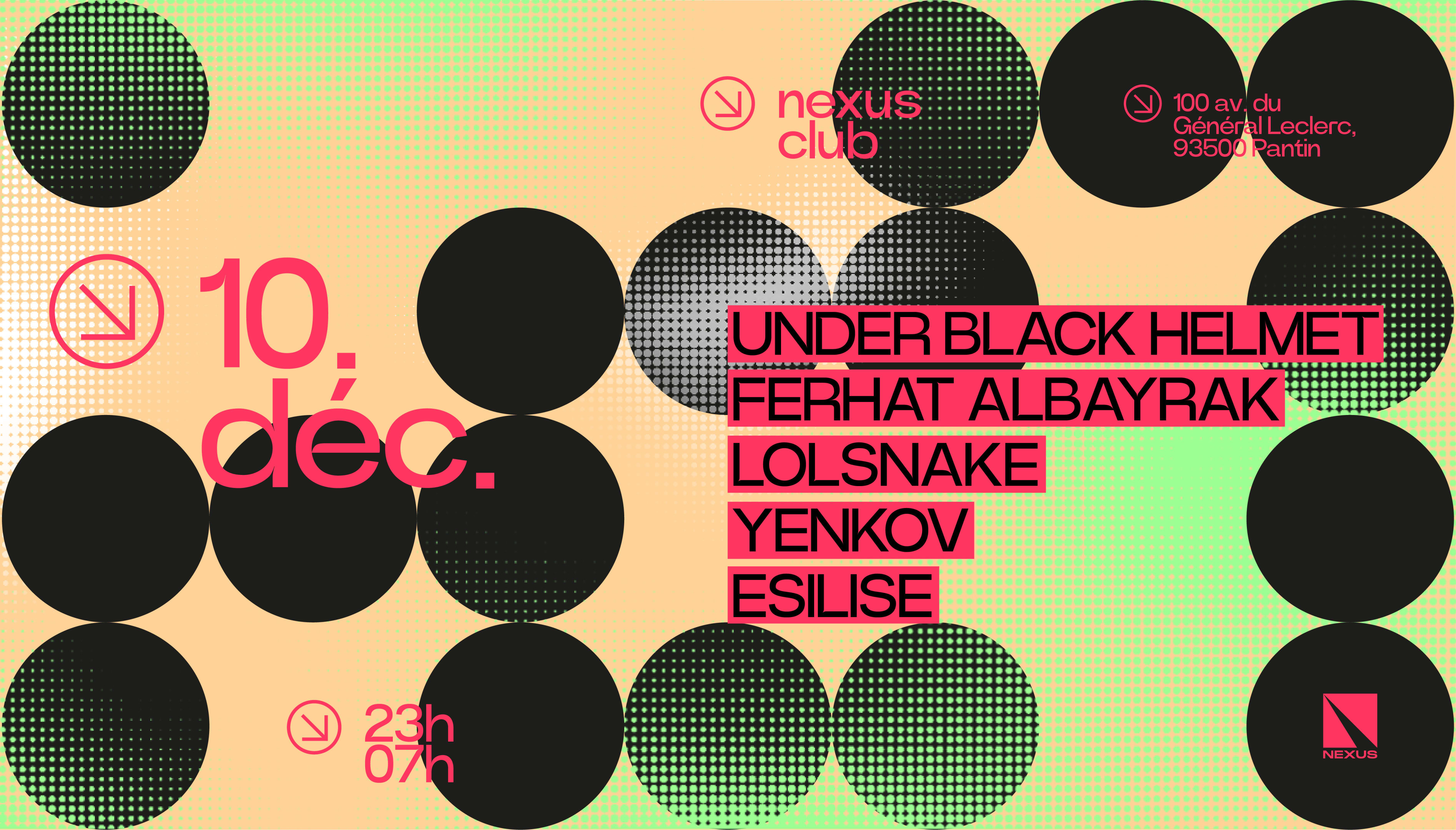 Nexus Invite : Under Black Helmet I Lolsnake I Yenkov I ... Cover
