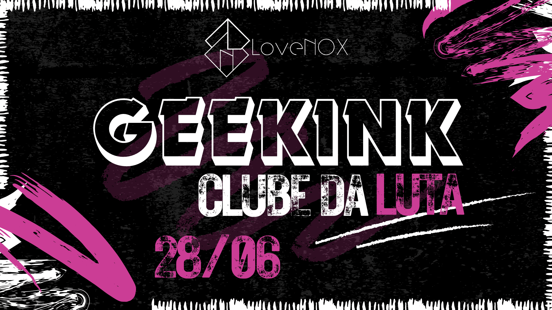 28/06 - Geekink: Clube Da Luta Cover