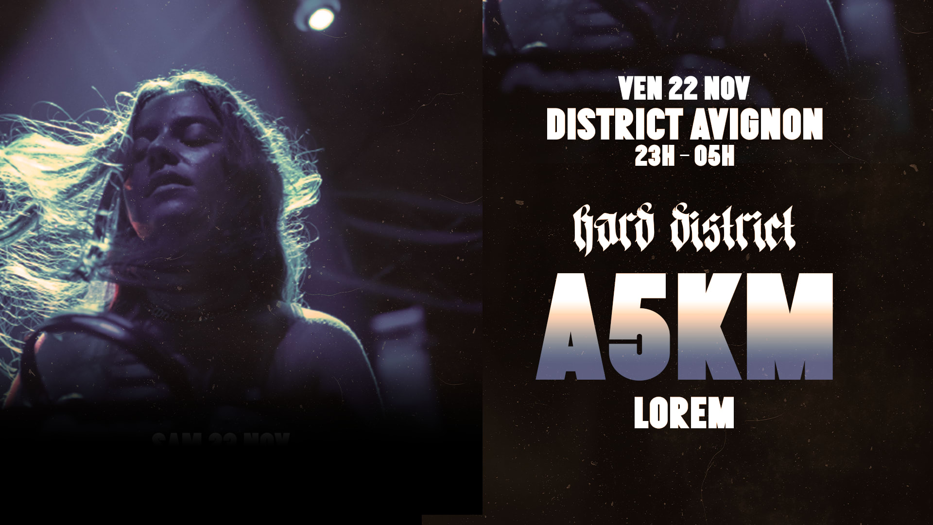 Hard District : Spécial Guest "A5km" - Lorem Cover
