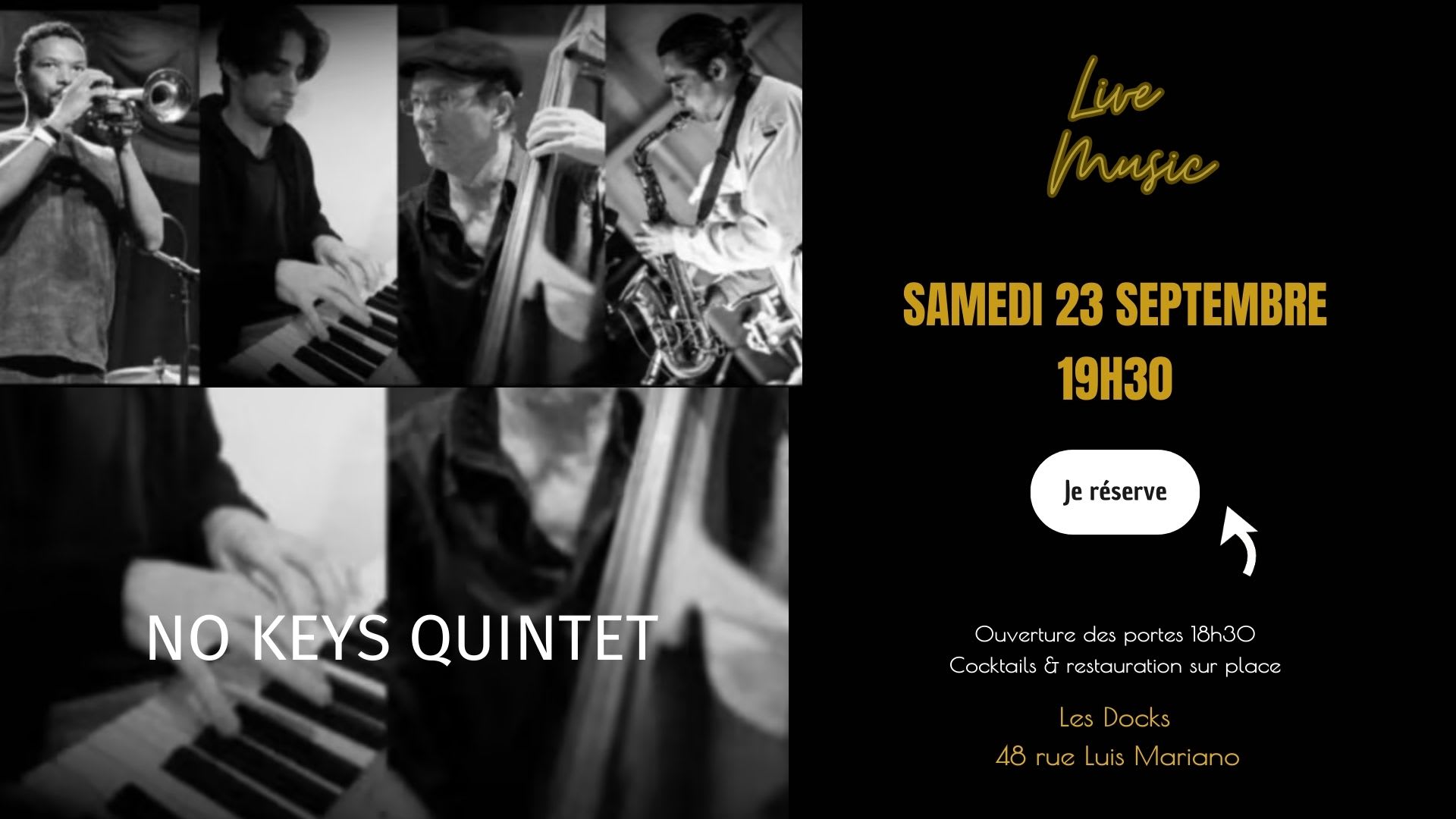 Soiree No Keys Quintet Cover