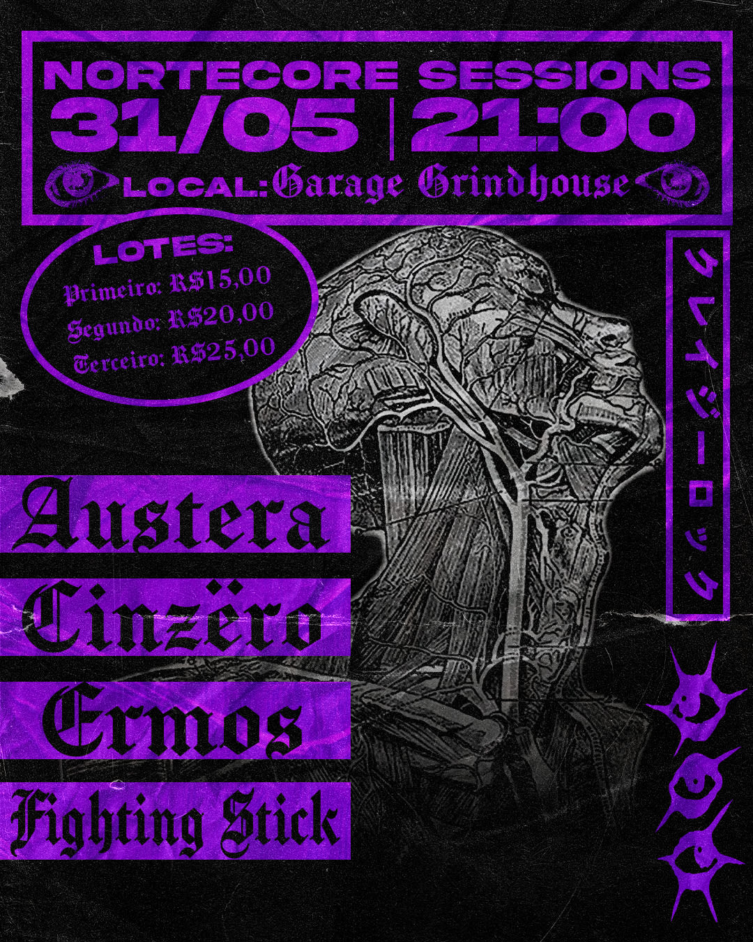 Nortecore Sessions - (Austera,Ermos,Fightingstick E Cinzëro) Cover