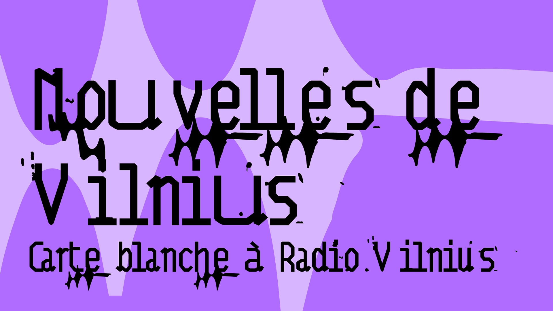 Nouvelles De Vilnius : Carte Blanche À Radio Vilnius Cover