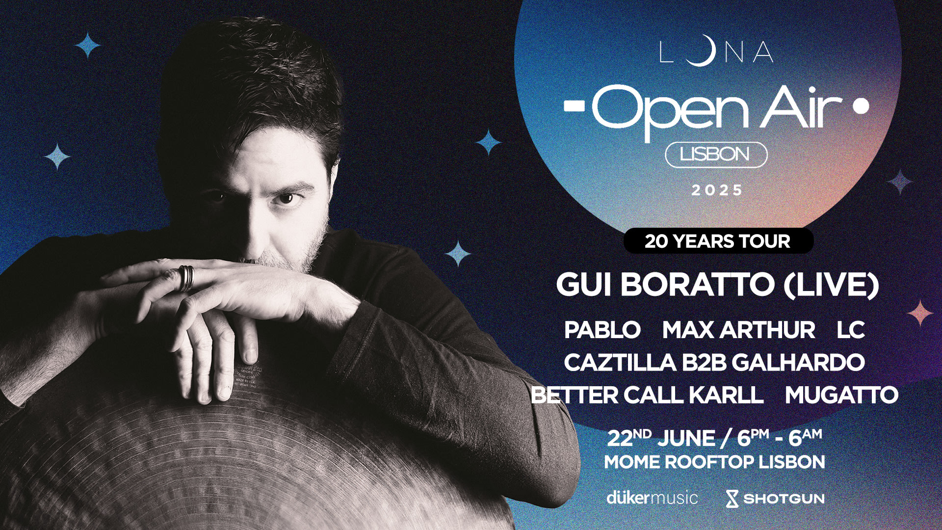Open Air - Lisbon X Luna Presents: Gui Boratto (Live) Cover