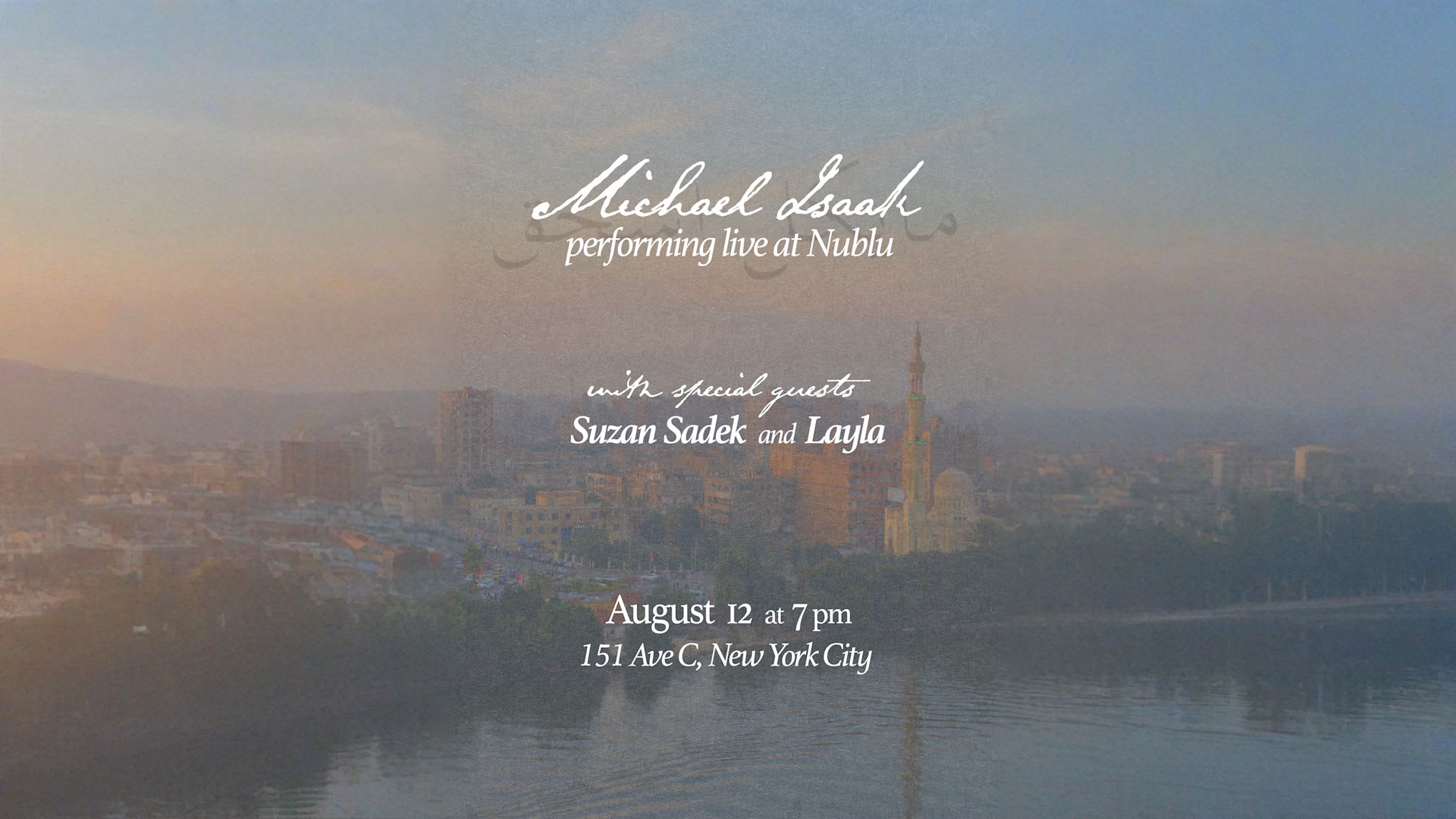 Michael Isaak W/ Suzan Sadek And Layla Cover