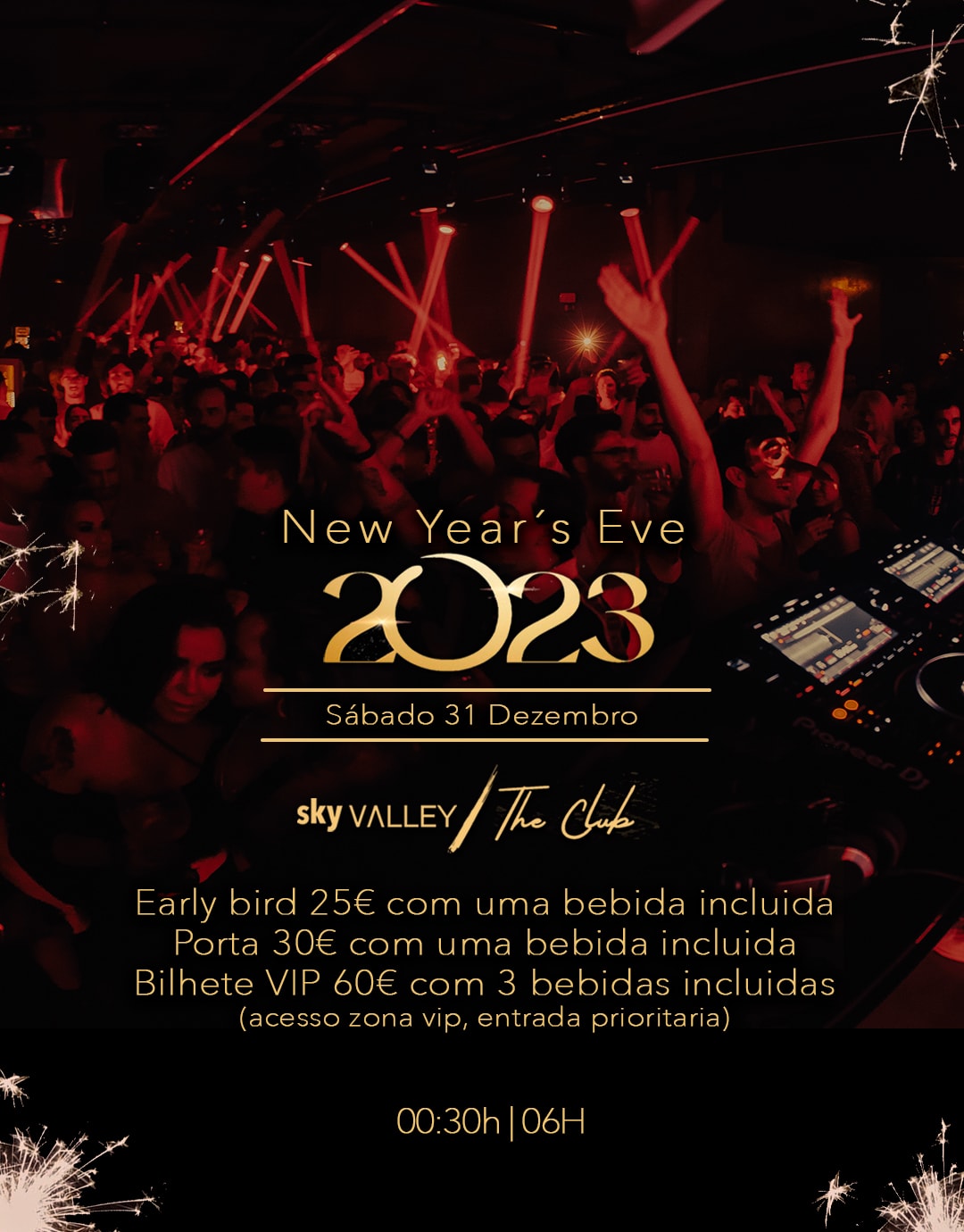 New Year's Eve 2023 By Sky Valley Cover