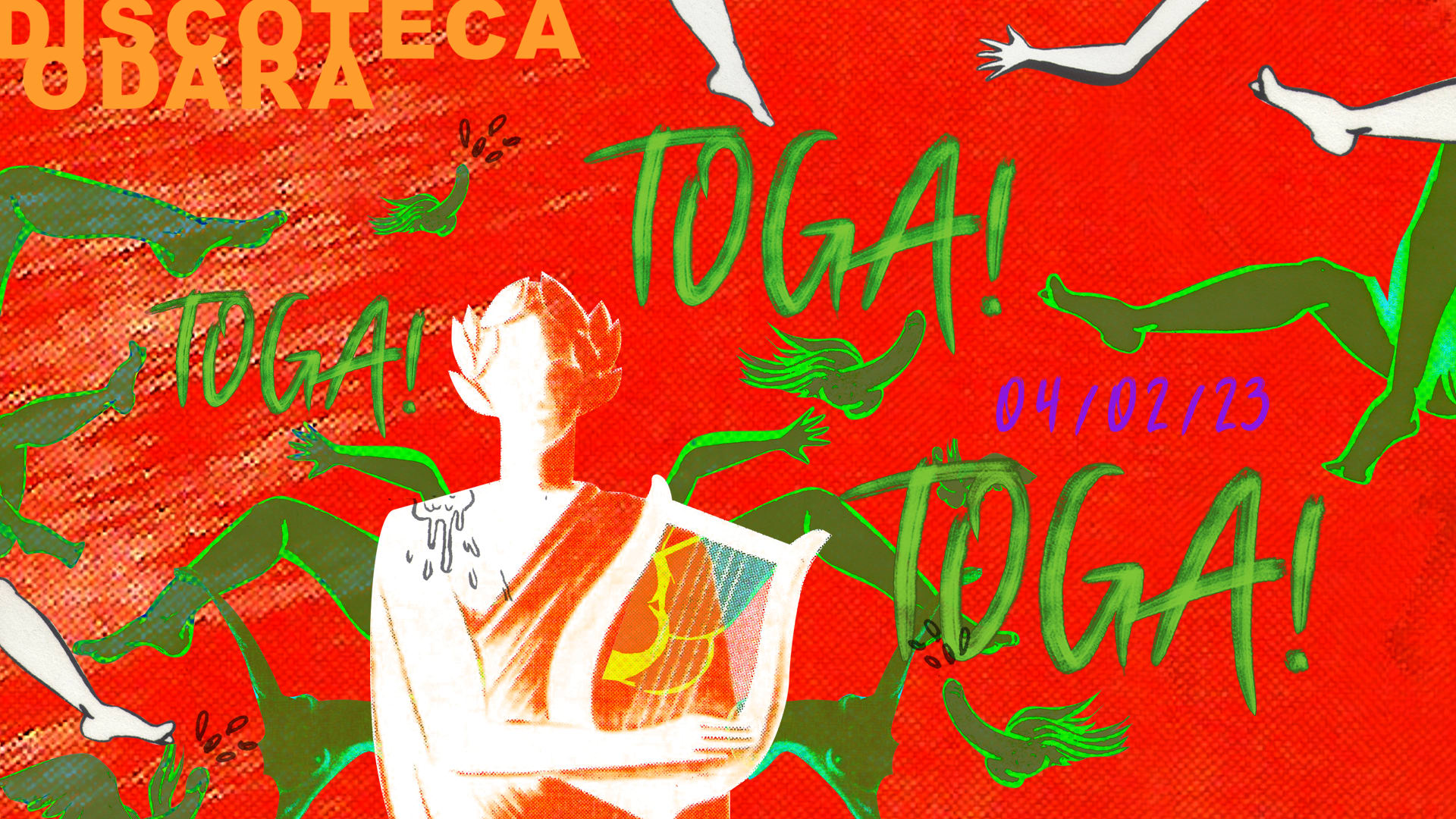 Discoteca Odara Toga! Toga! Toga! Cover