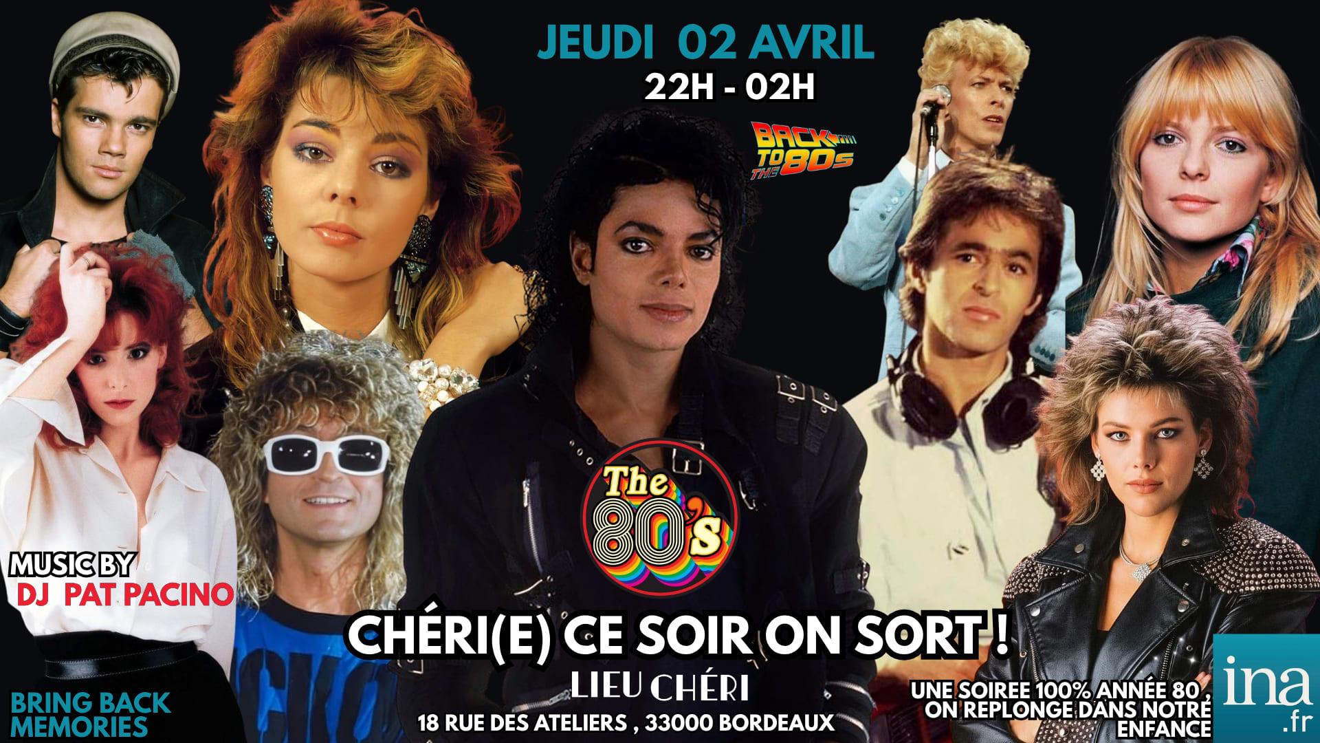 Chéri(E),Ce Soir On Sort : Soirée 100% Années 80 Cover