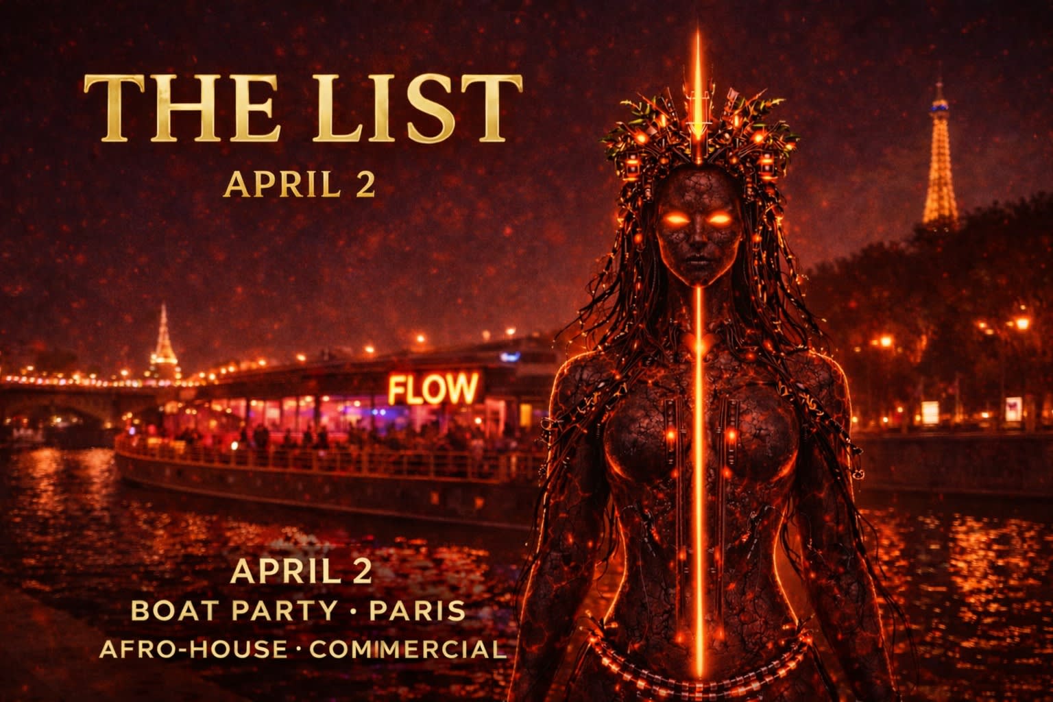 The List – Boat Party Au Flow Cover