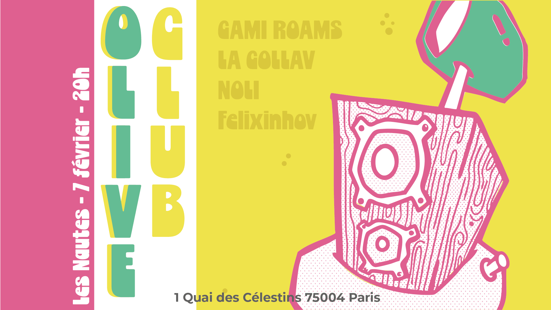 Olive Club #2 @ Les Nautes Cover
