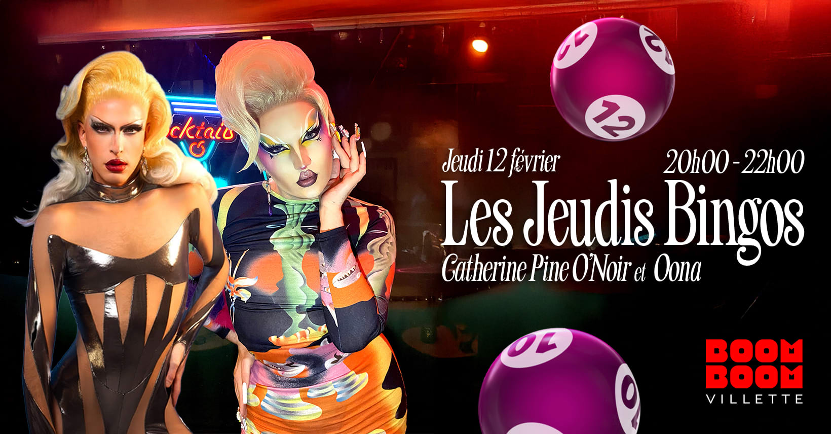 Bingo Drag : Oona & Catherine Pine O'noir Cover