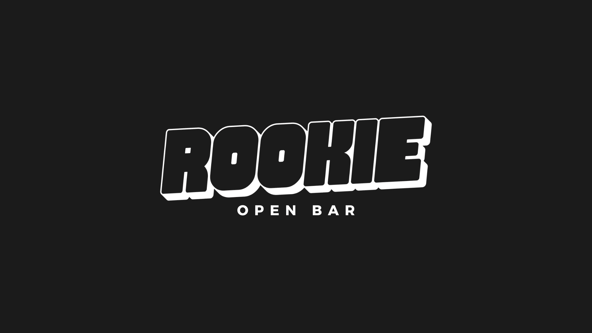 Rookie - Open Bar Cover
