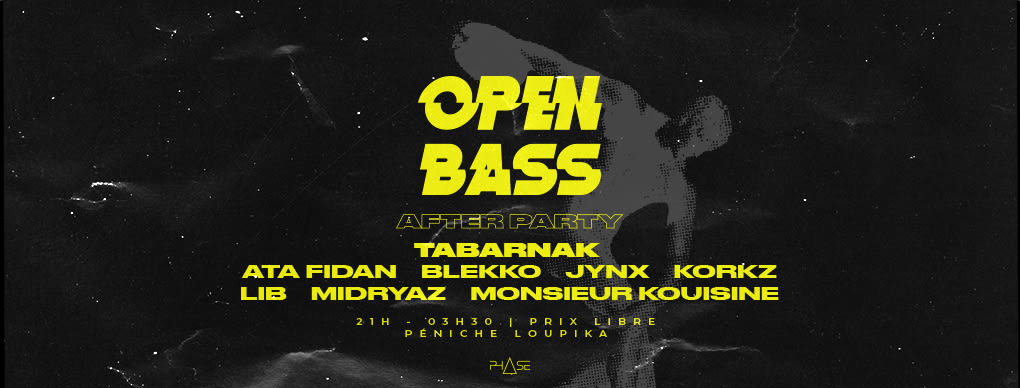 Open Bass #34 [Bass Music Fitness Club After Party] Cover